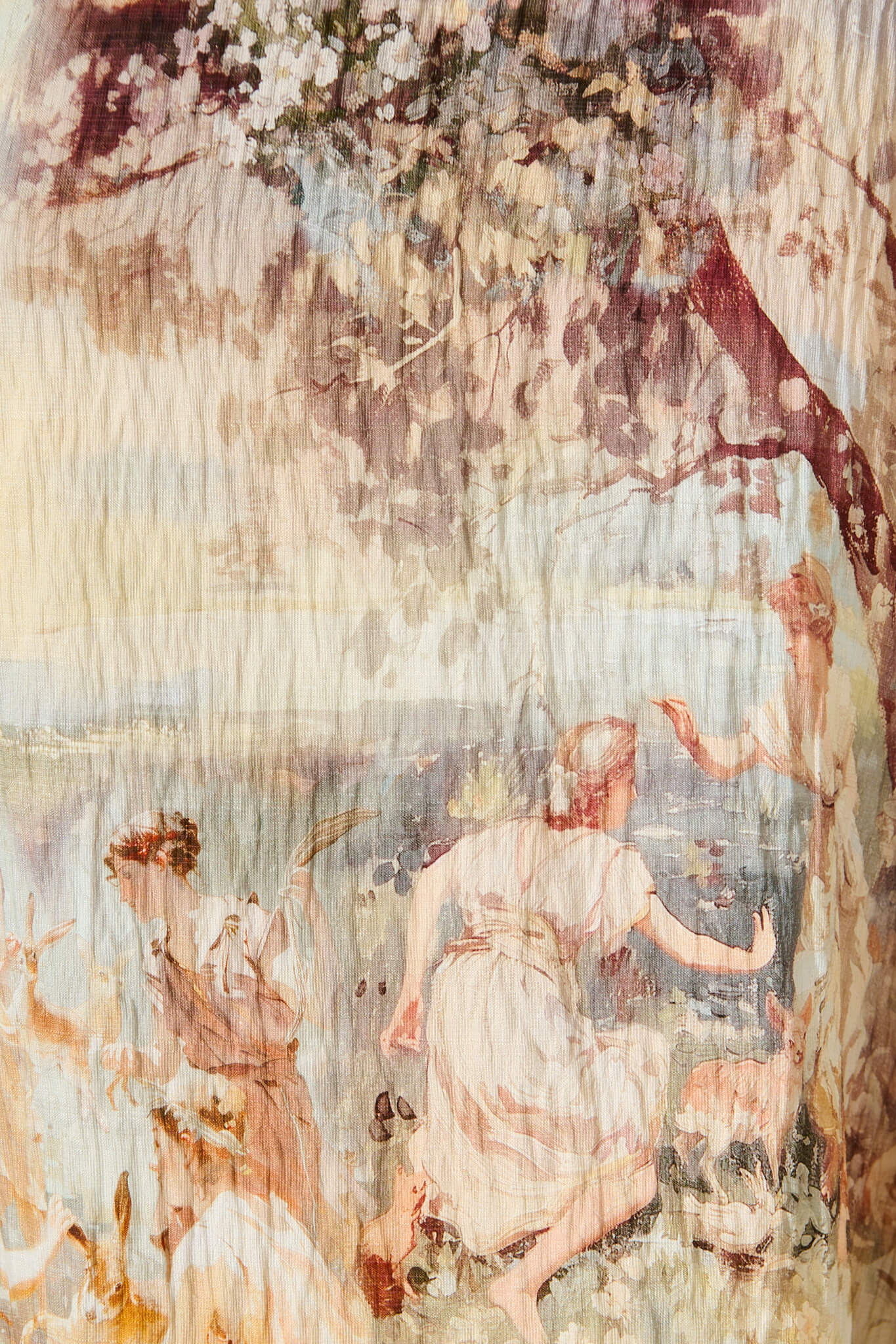 Mariah Pant In Pastel Multi Print