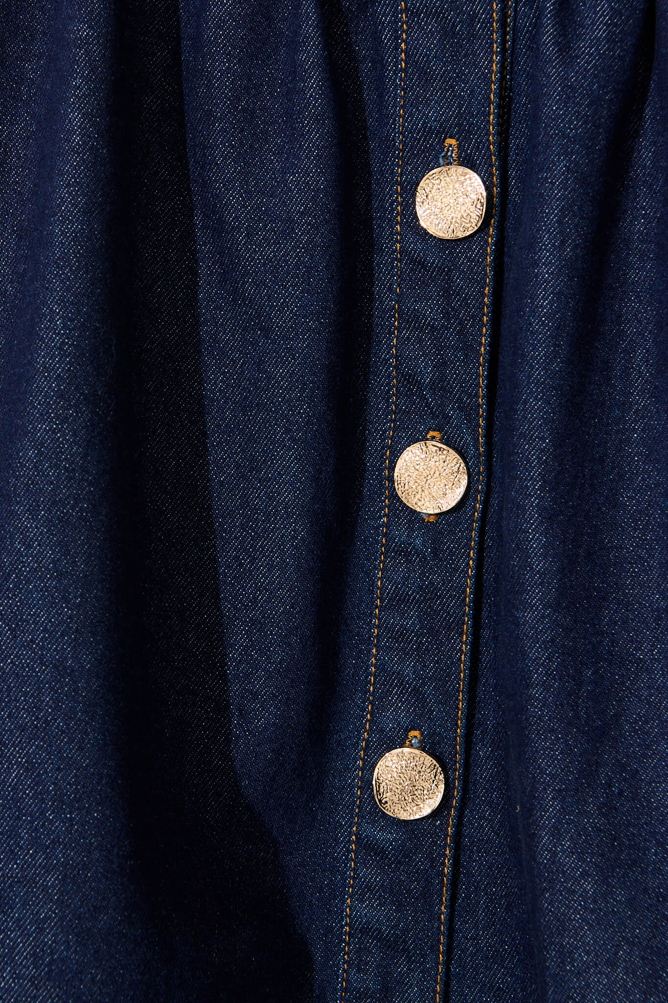 Judi Denim Skirt In Dark Blue