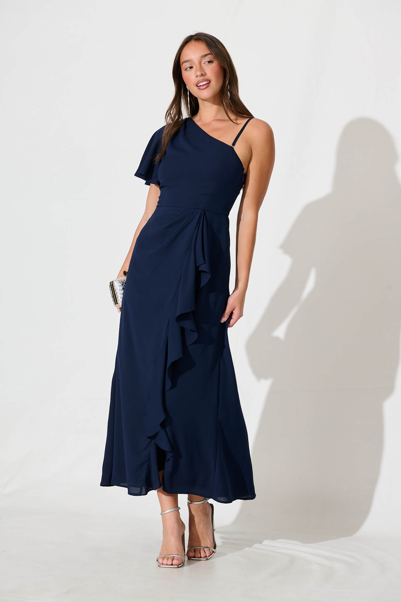 Avian Maxi Dress In Navy