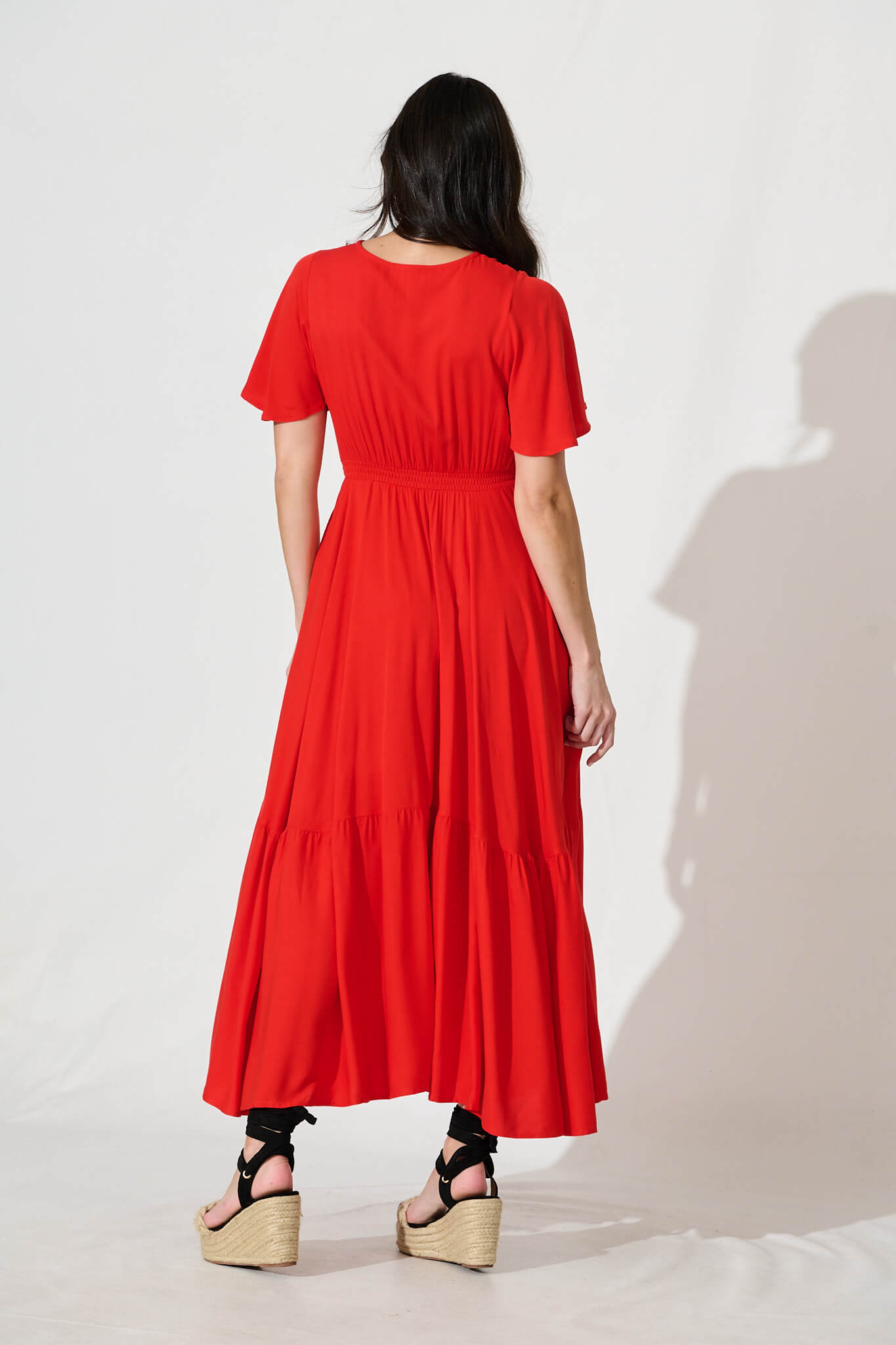 Nevada Maxi Dress in Red