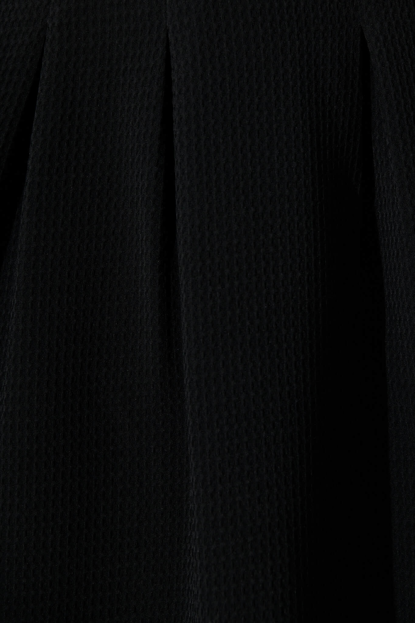 Beth Dress In Textured Black