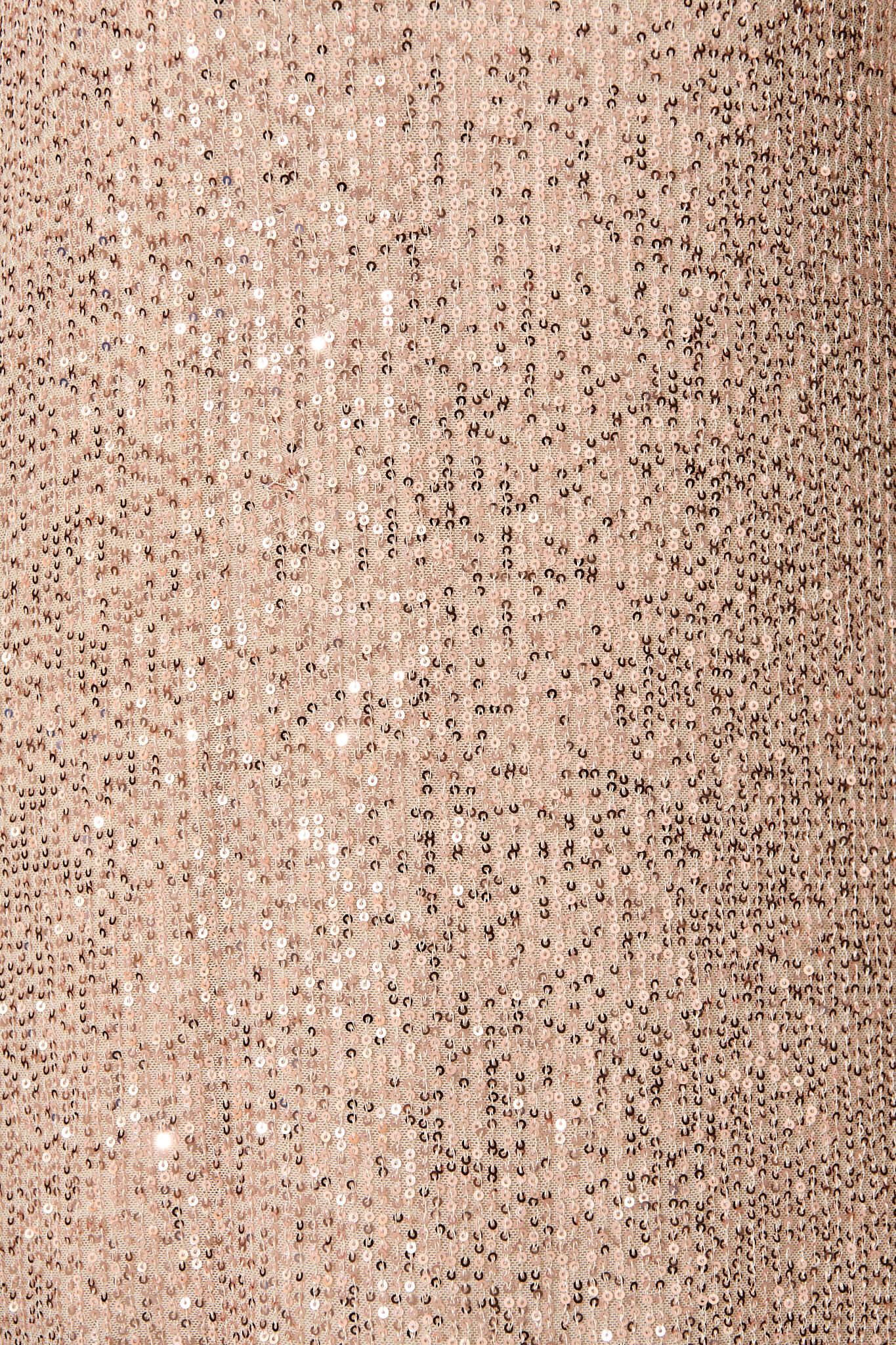 Alexia Dress In Rose Gold Sequin