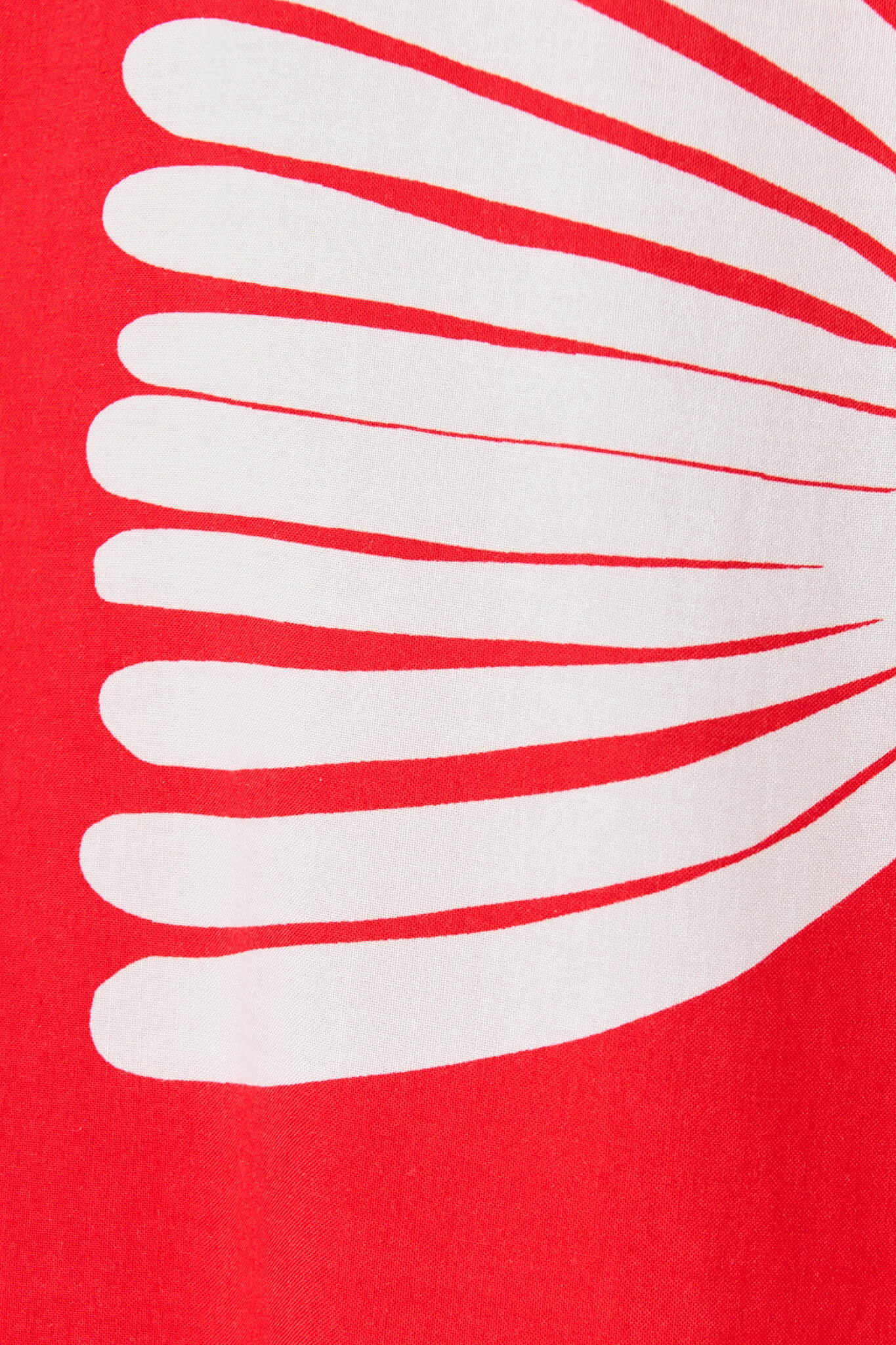 Sianie Jumpsuit in Red with White Print