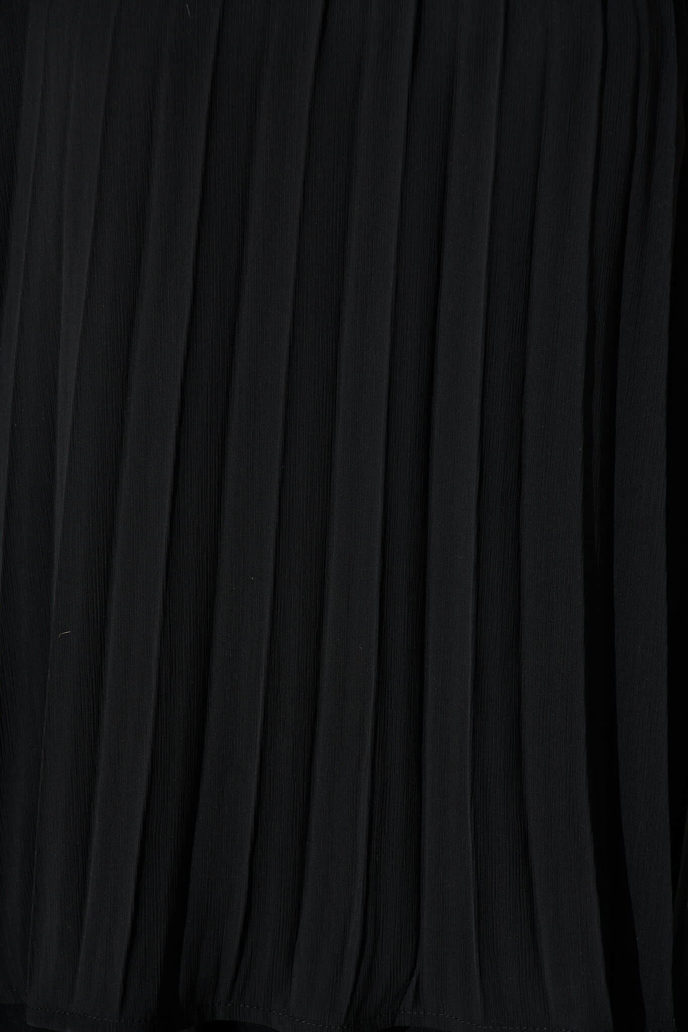 Roxie Top in Black Pleated Chiffon