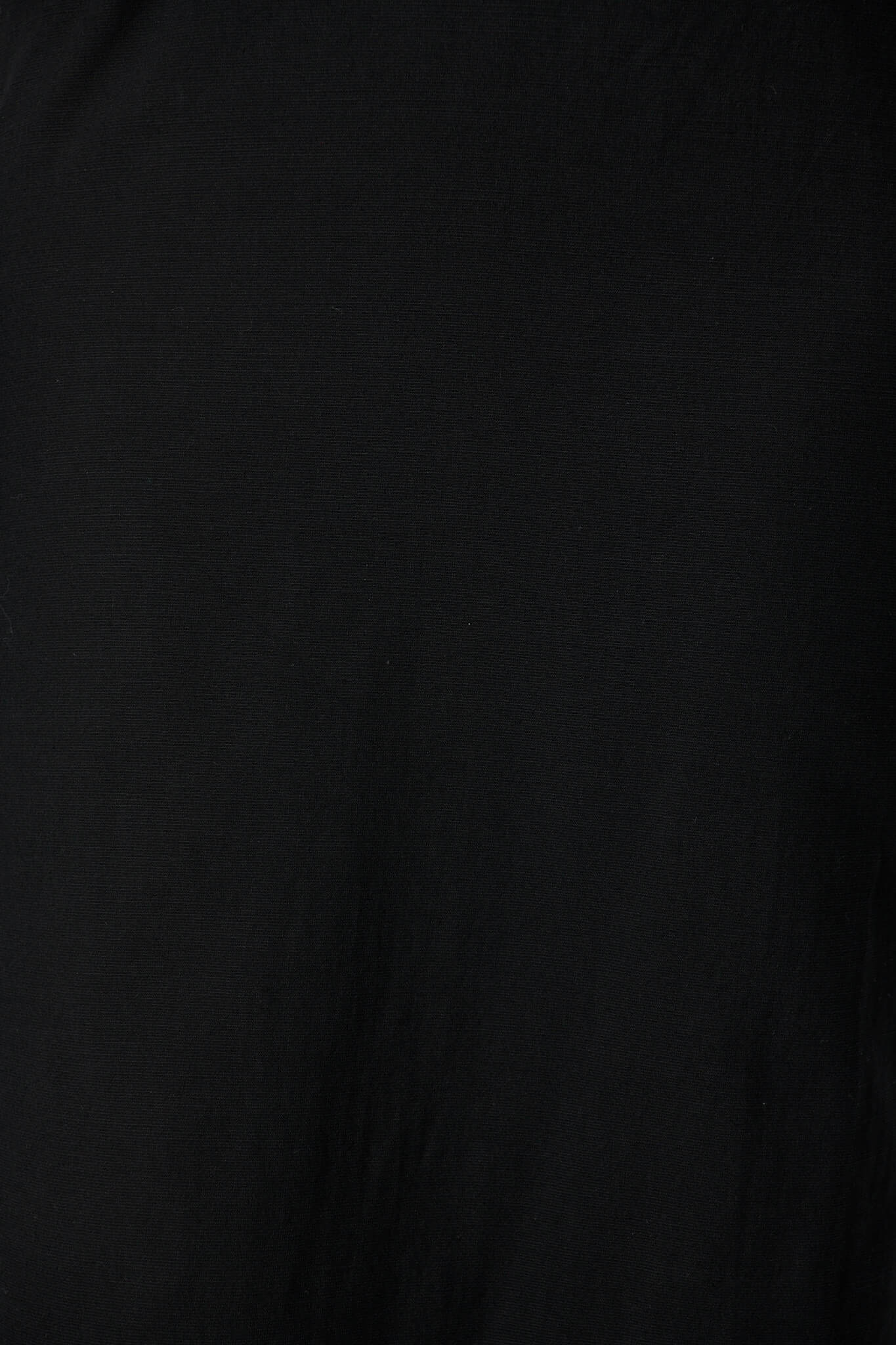 Alsace Maxi Skirt in Black Cotton Blend