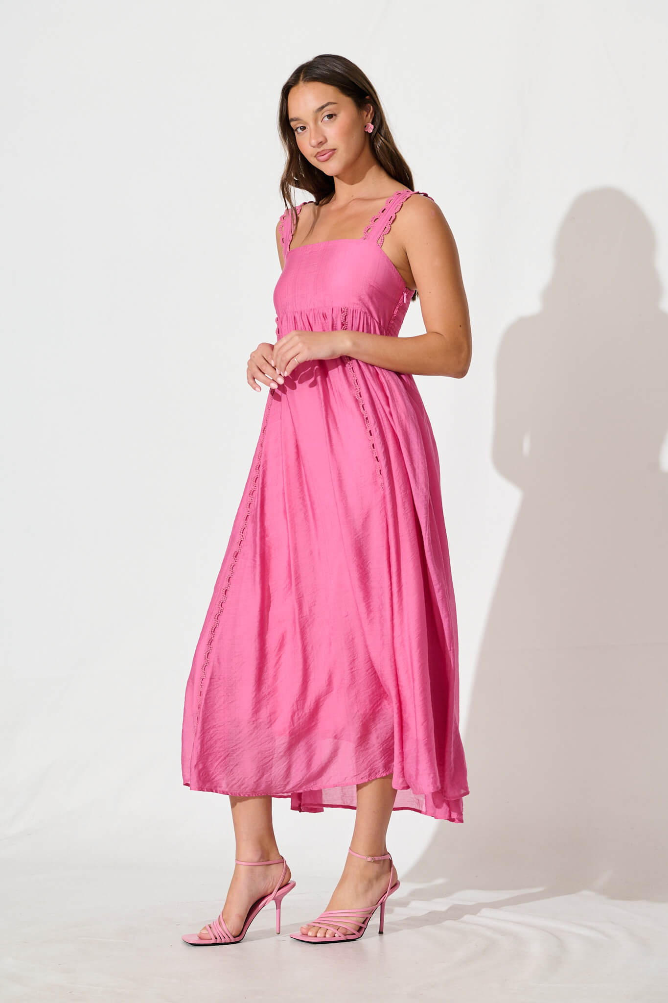 Cailene Maxi Sundress in Pink