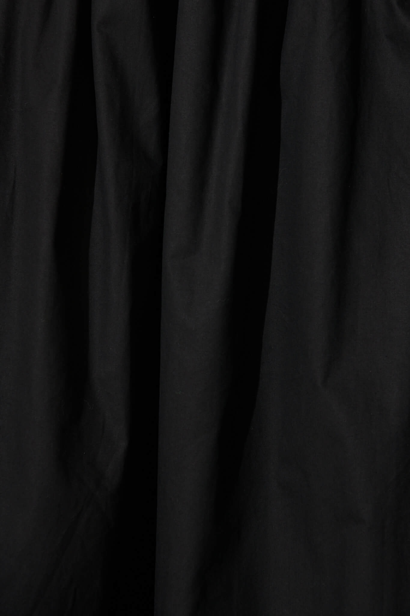 Keeney Maxi Skirt in Black Cotton