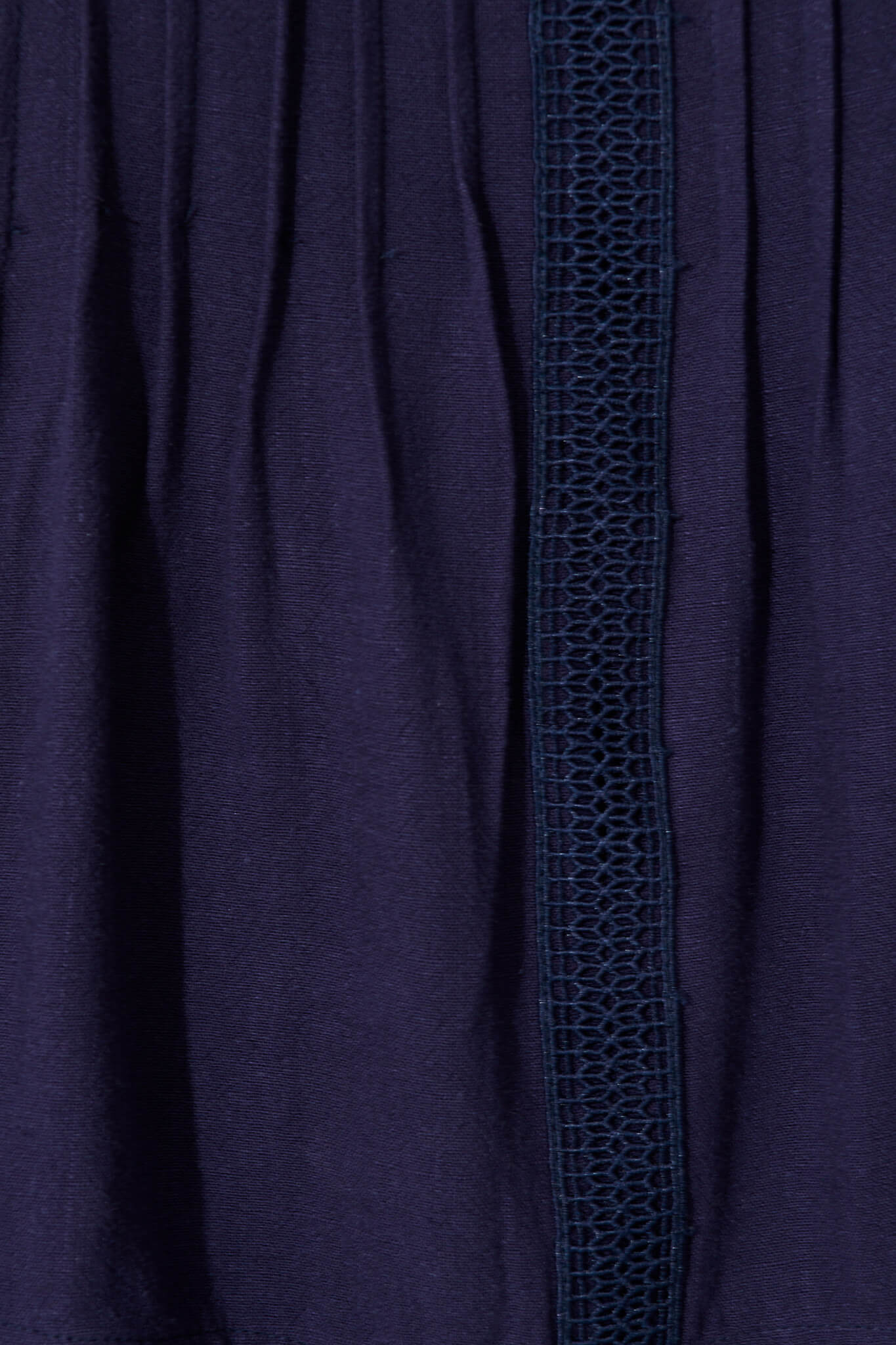 Elin Cami Top in Navy Linen Blend