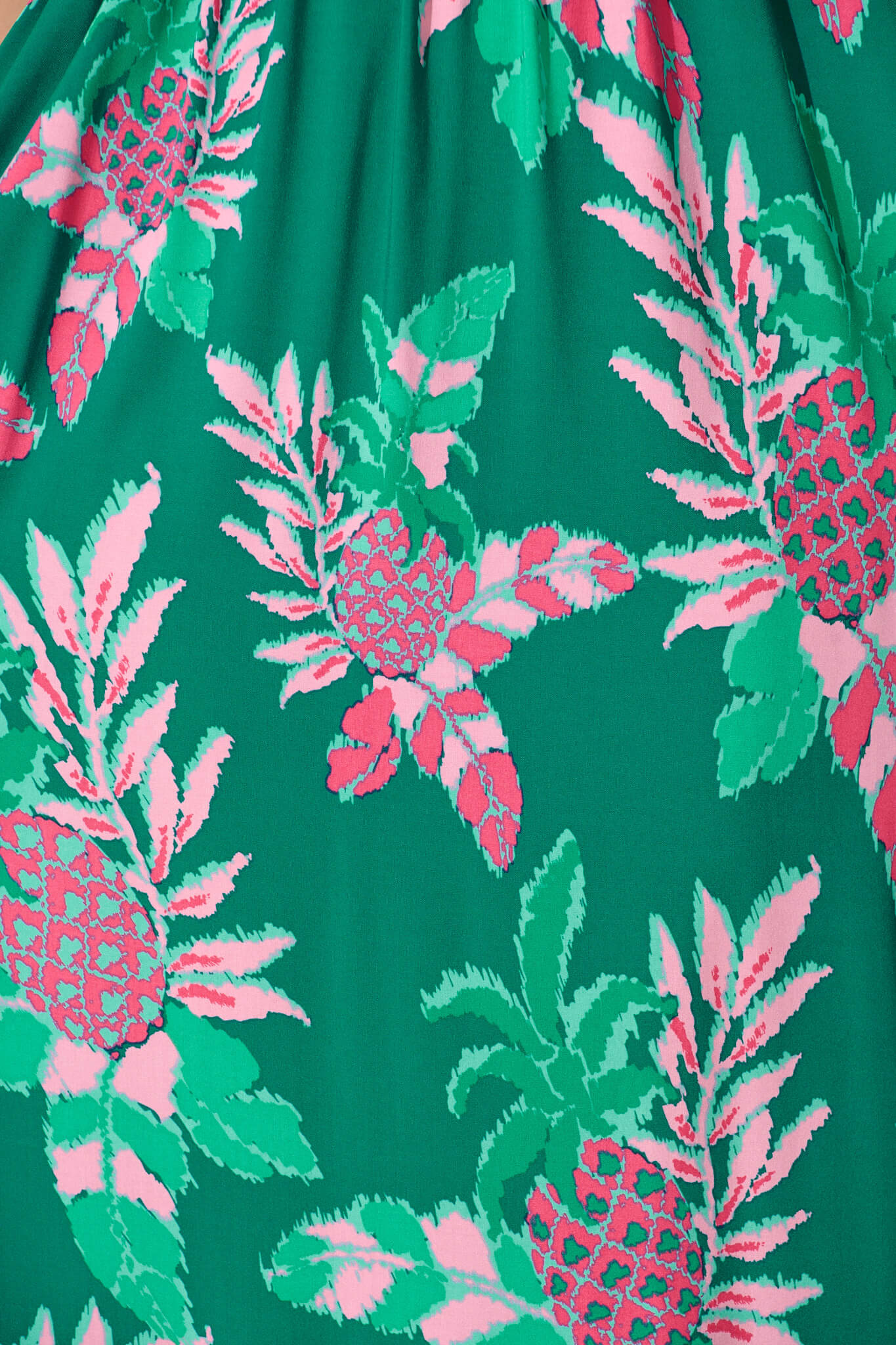 My Dream Midi Dress in Teal with Pink Floral