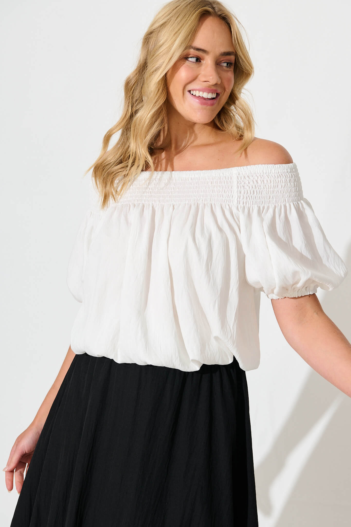 Olena Top in White