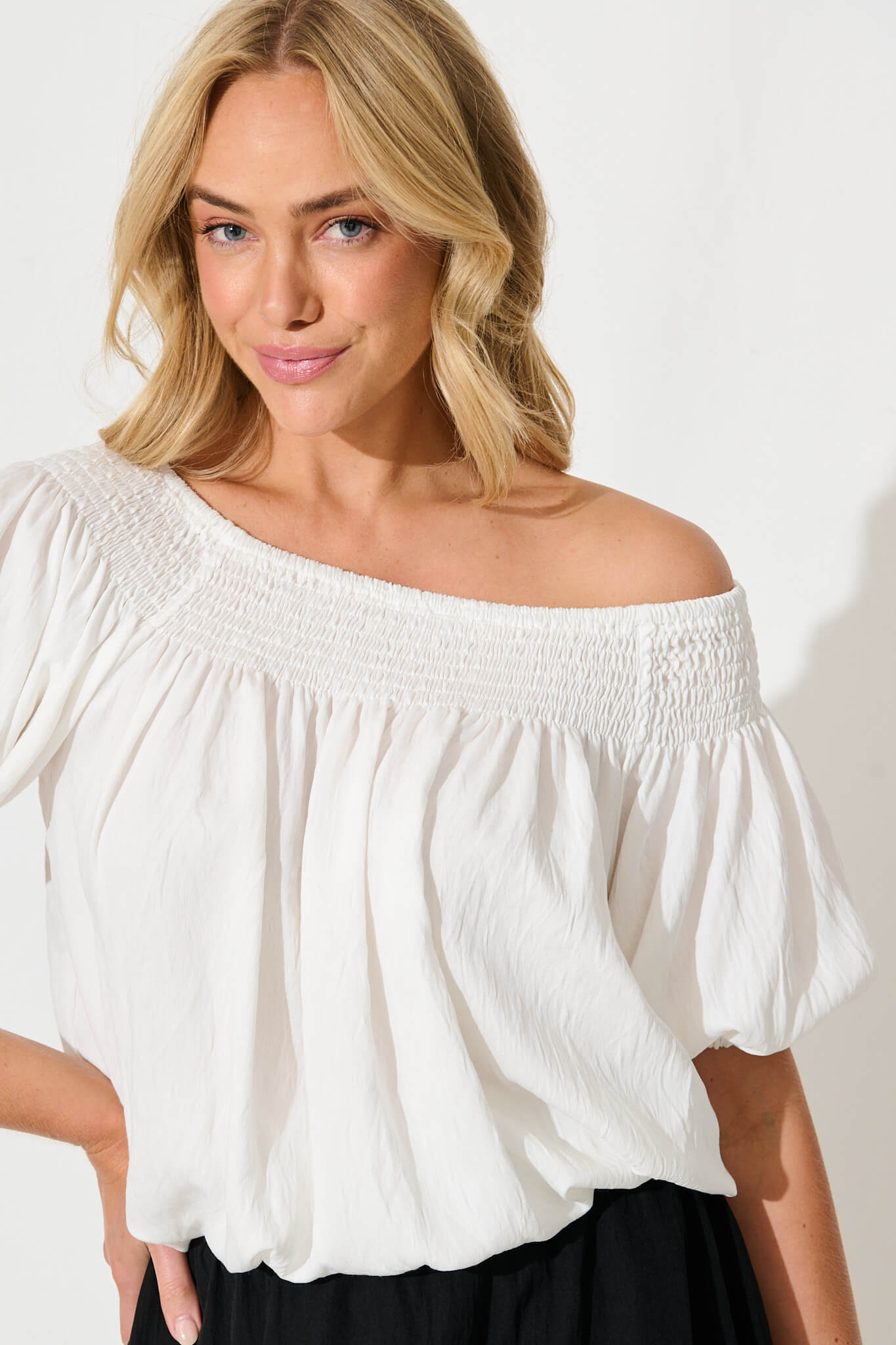 Olena Top in White