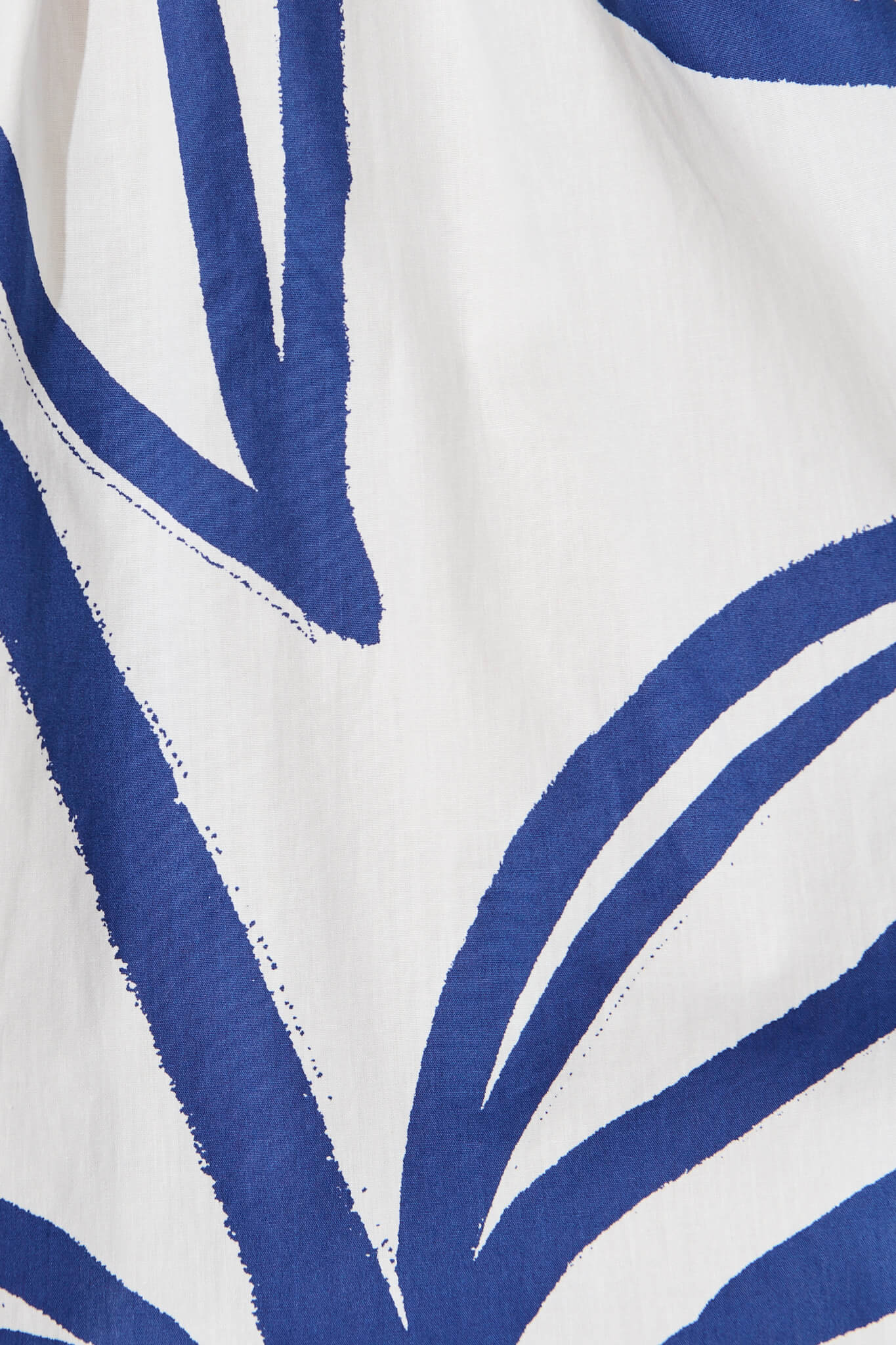 Quinlan Dress in Blue and White Cotton