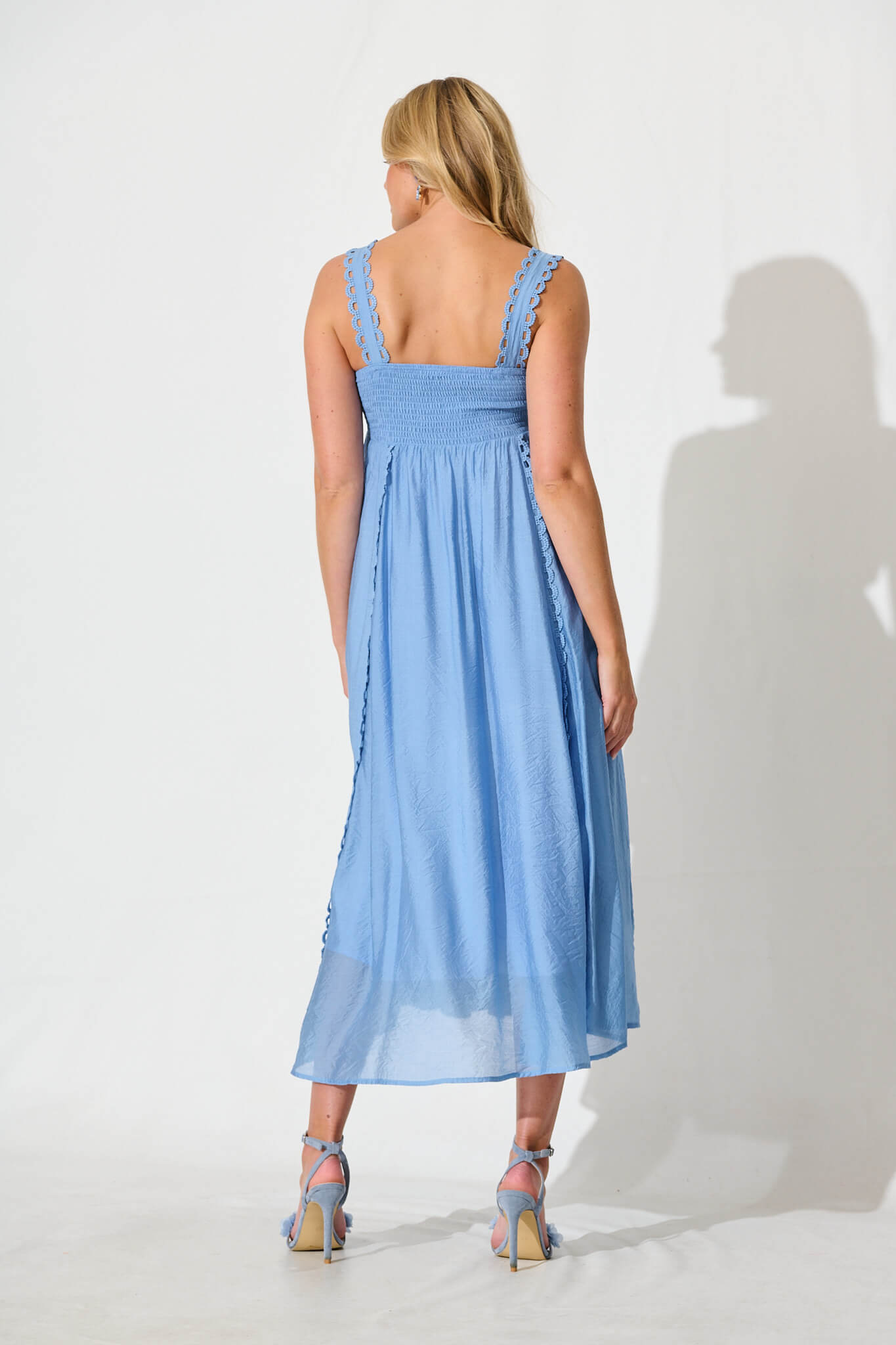 Cailene Maxi Sundress in Blue