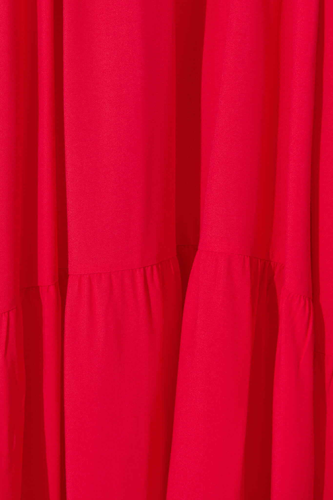 Barrymore Midi Smock Dress in Red