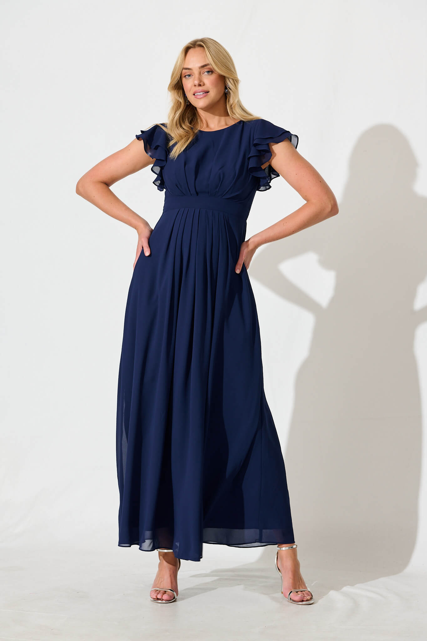 Marvellous Maxi Dress In Navy