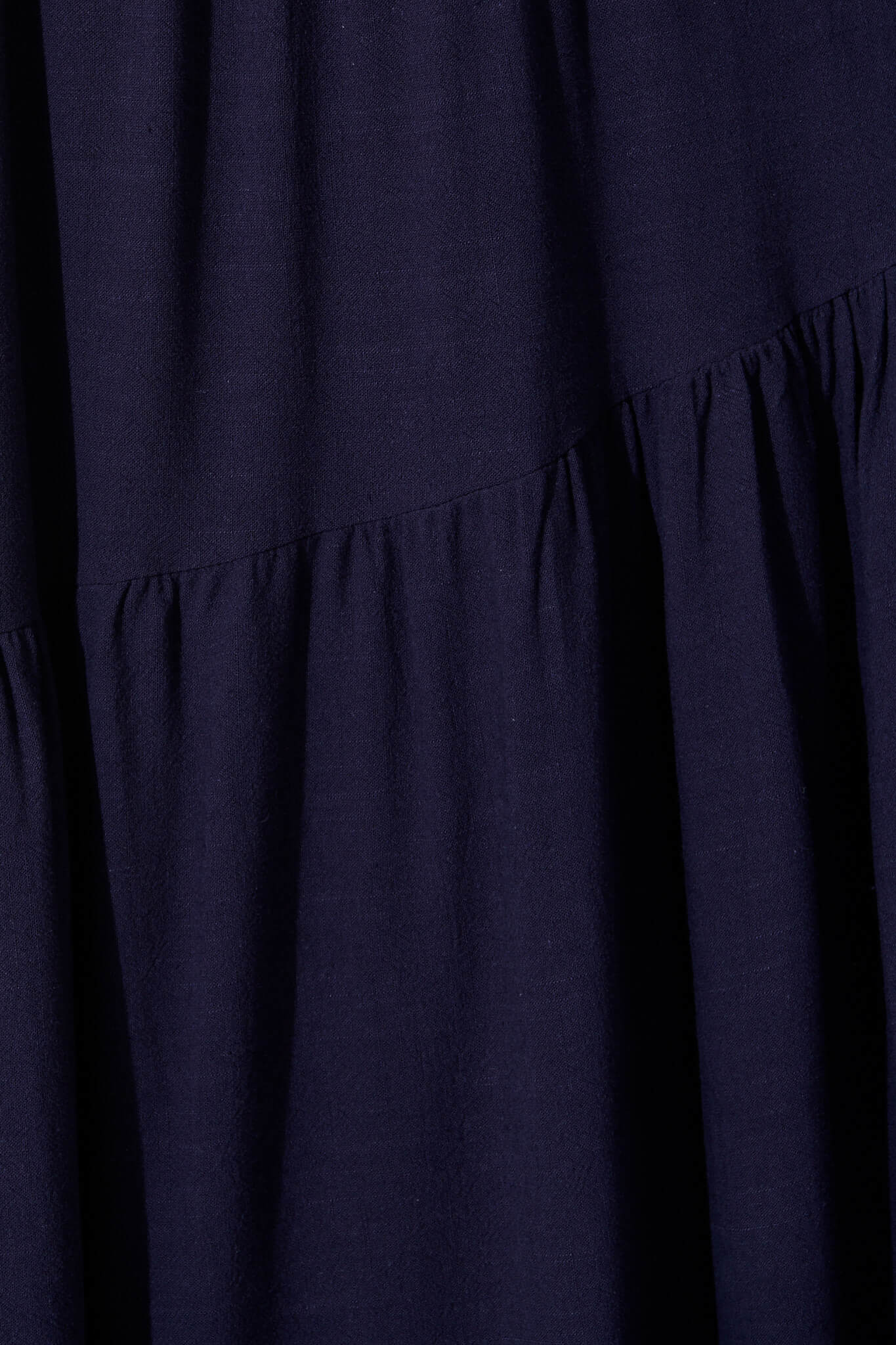 Cassiani Maxi Skirt in Navy Linen Blend