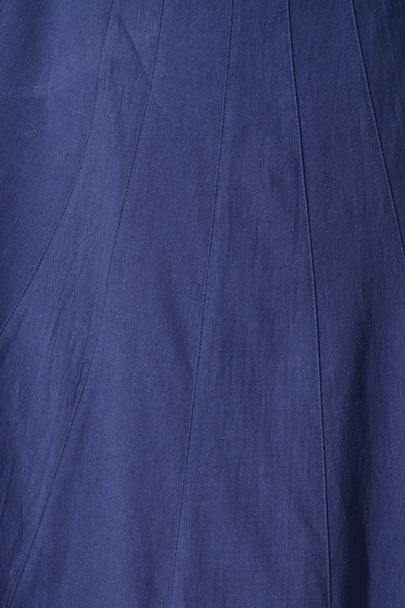 Shaima Midi Sundress In Navy Cotton