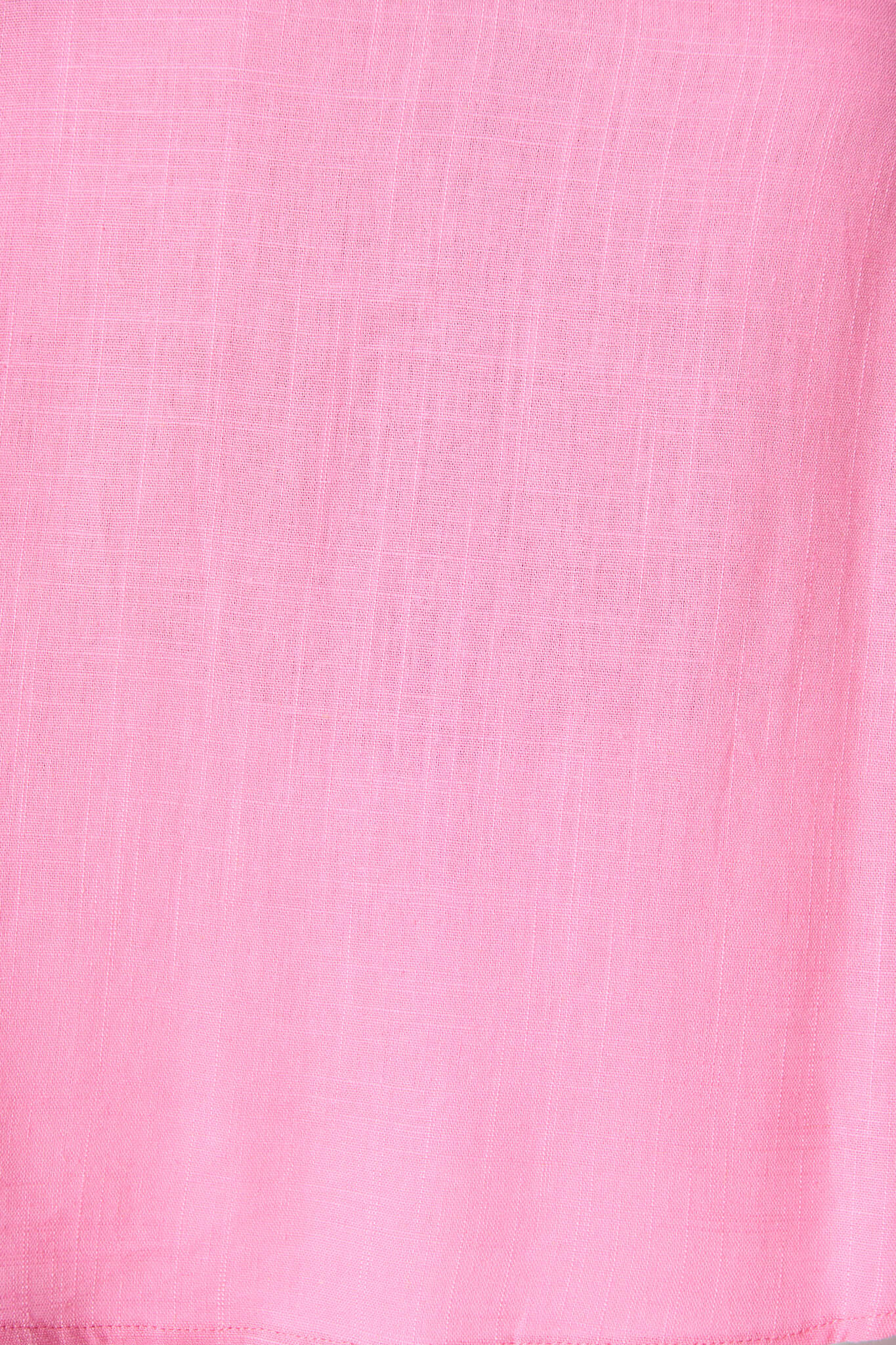 Jasper Top In Candy Pink Linen Blend
