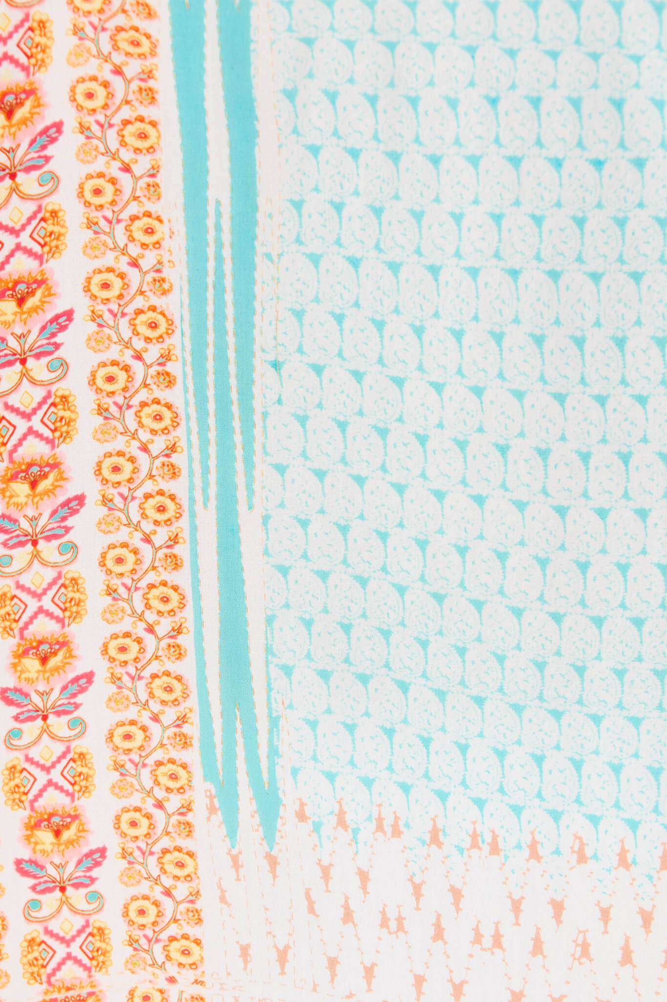 Ayata Cami Top in Multi Patchwork Print