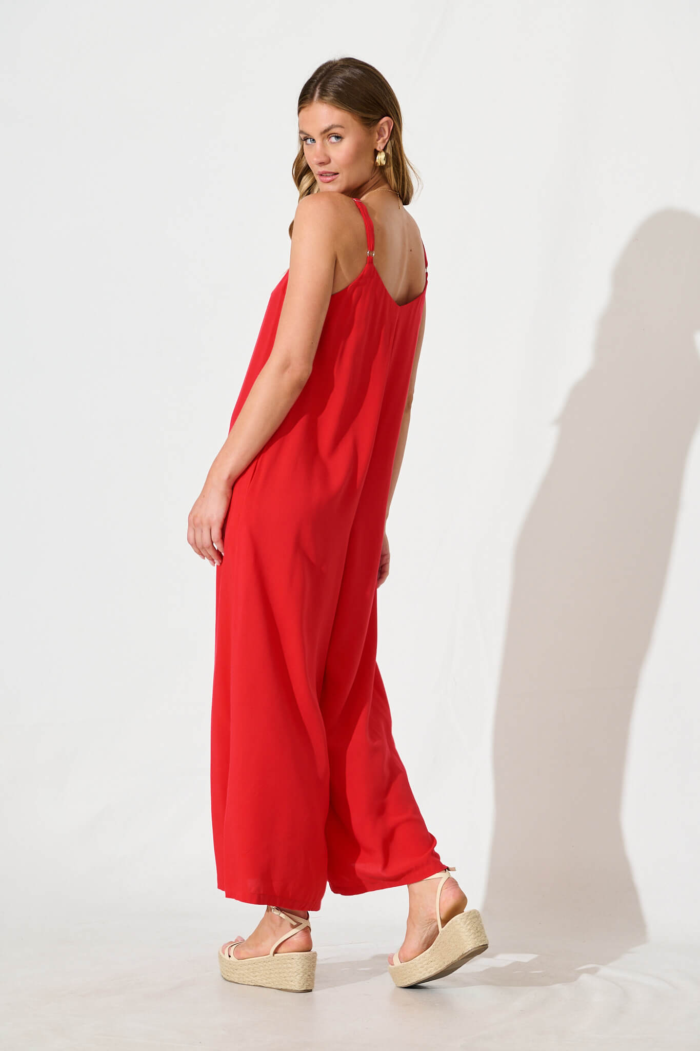 Belfast Jumpsuit In Red