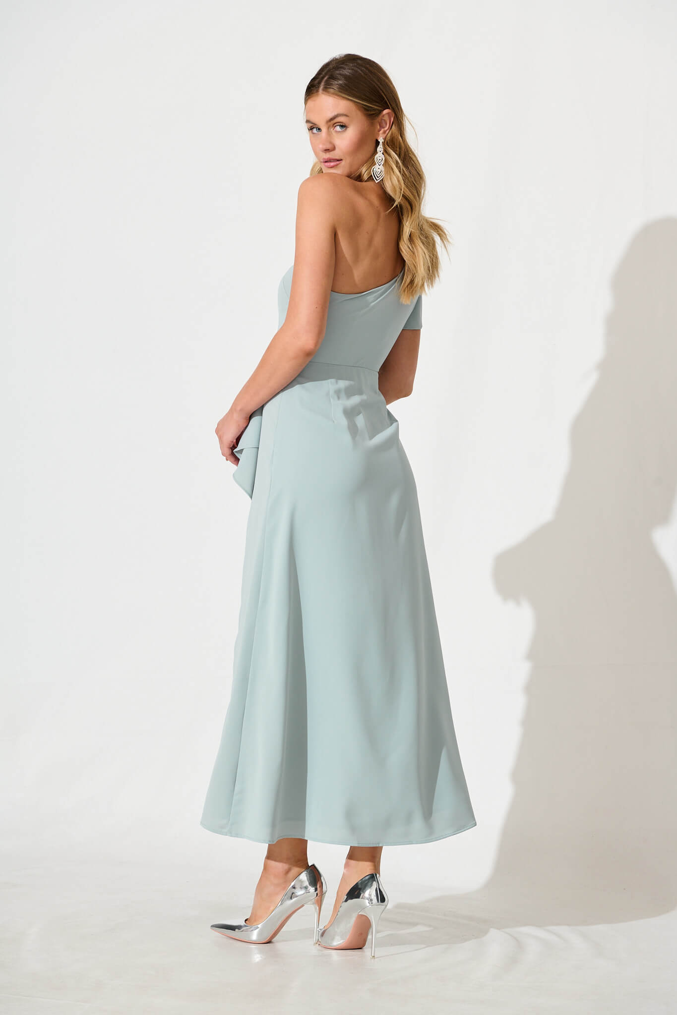 Avian Maxi Dress In Sage Green