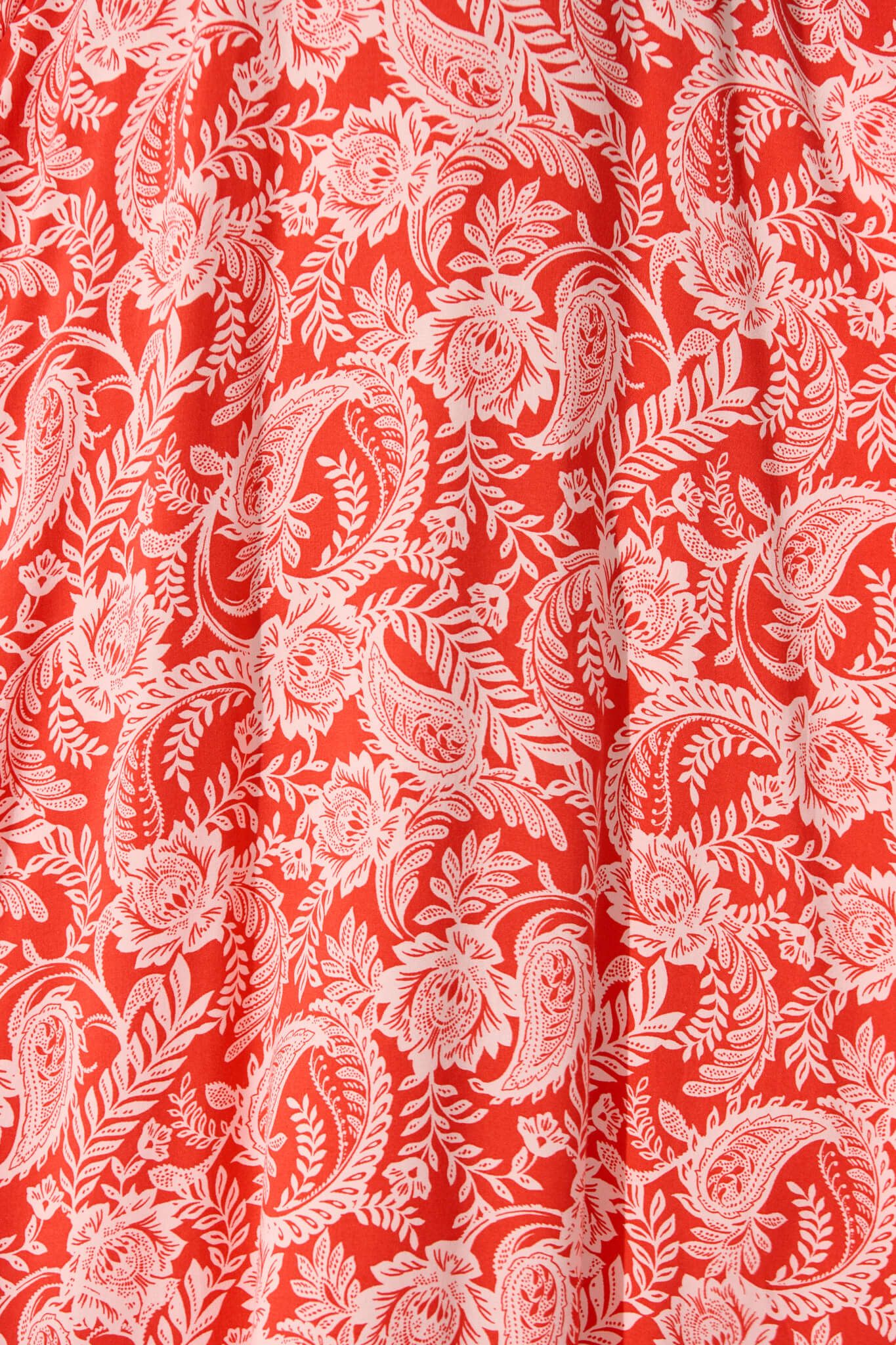 Willa Maxi Sundress In Red Paisley