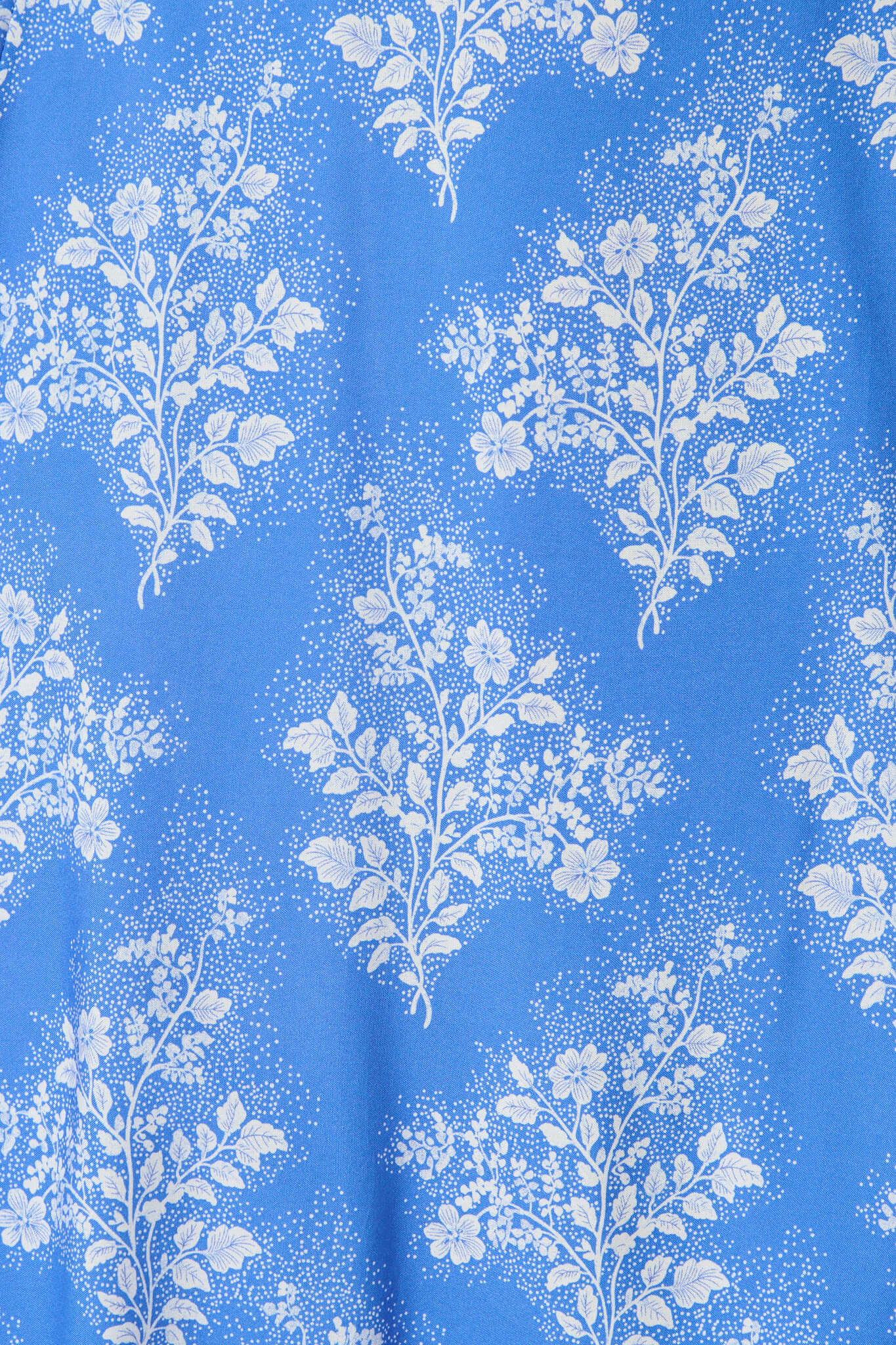 Mariah Pant in Blue with White Floral