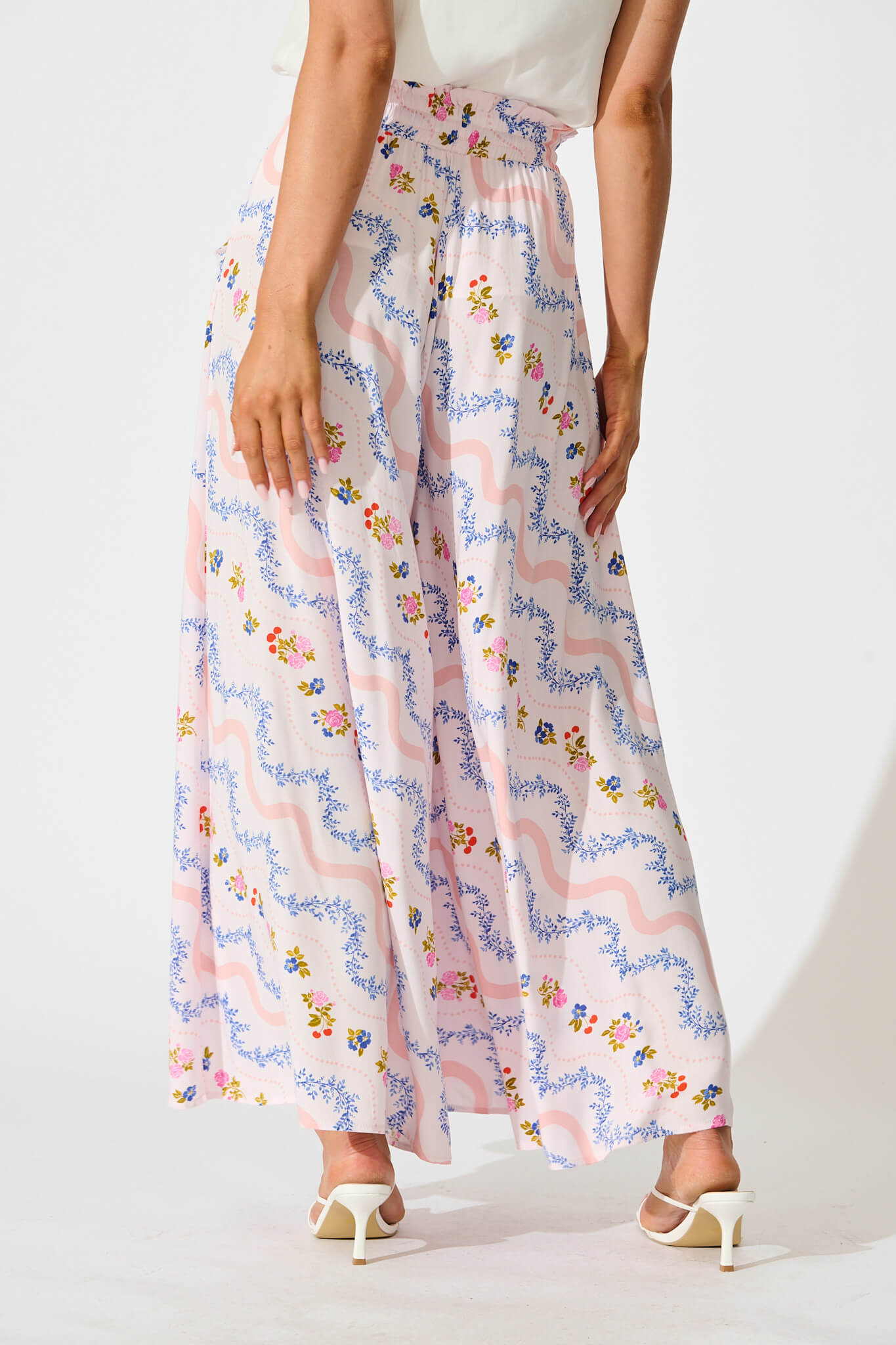 Mariah Pant in Pink Multi Floral