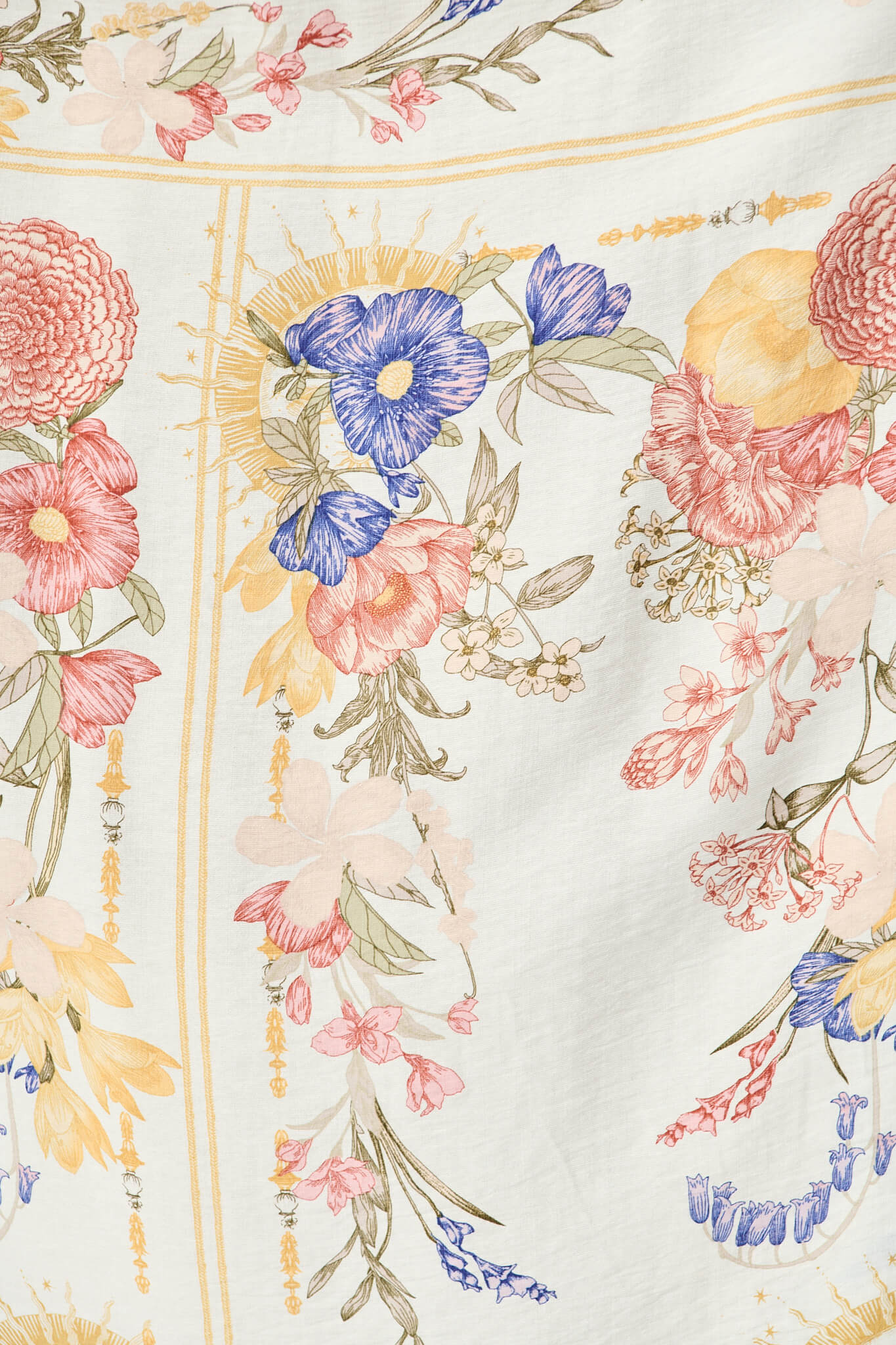 Evanston Maxi Dress in Vintage Floral Print