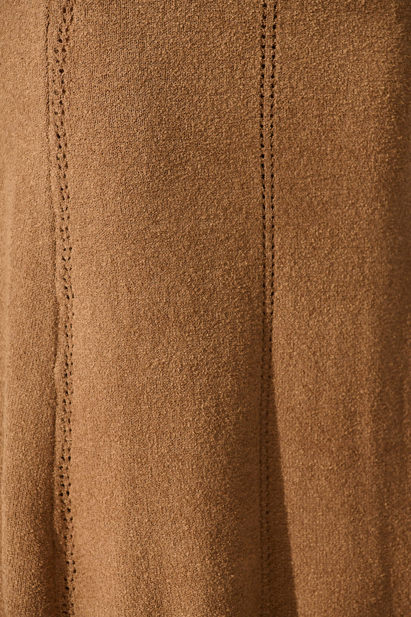 Gertie Midi Knit Dress In Chocolate