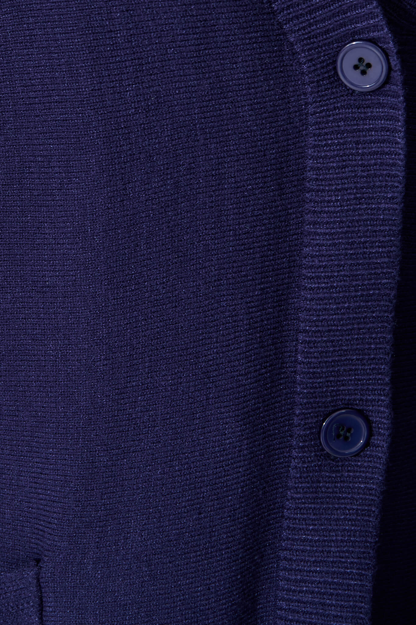 Colbie Knit Cardigan in Navy Wool Blend