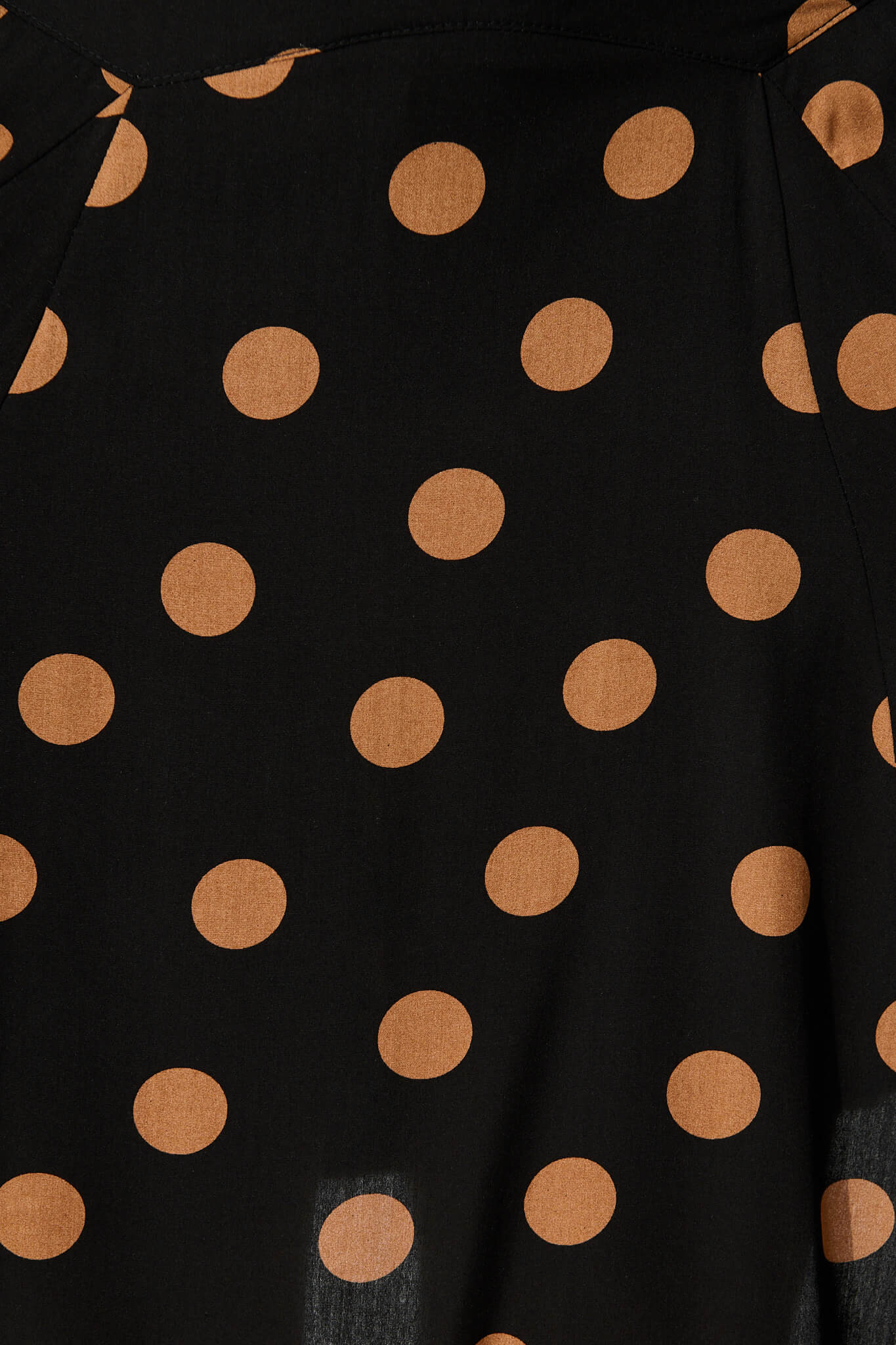 Brandy Skirt In Black with Brown Spot