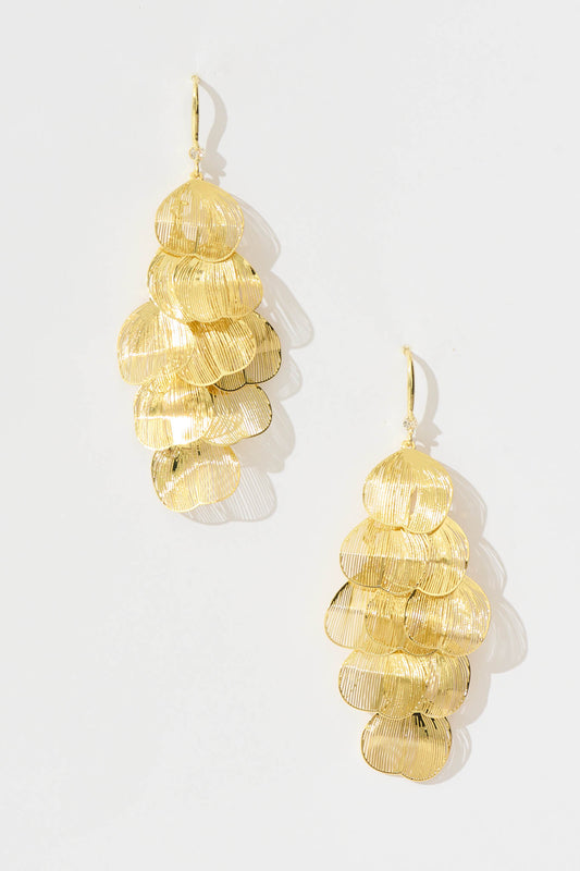 Ashley Drop Earrings in Gold
