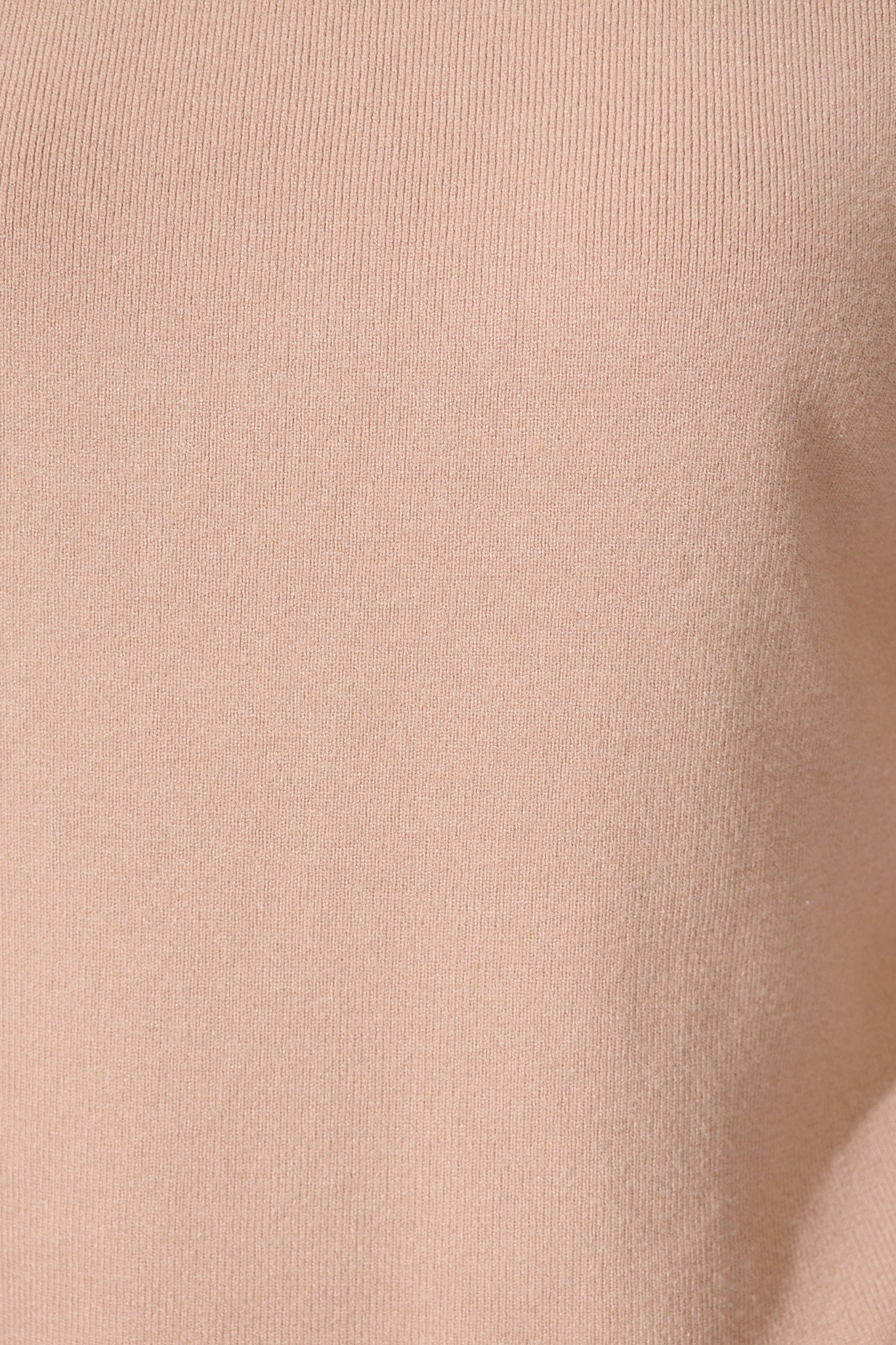 Louisa Knit Top in Toffee Wool Blend