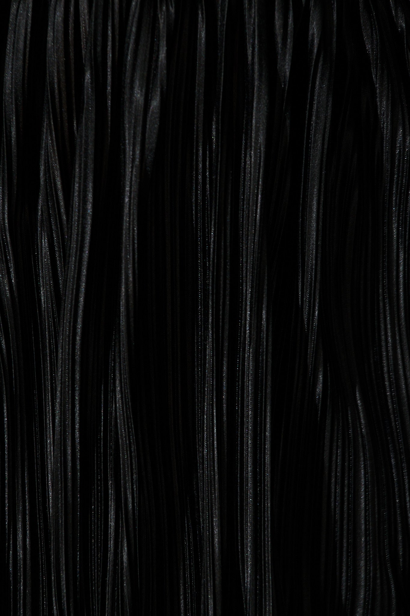 Belle Dress in Black Plisse