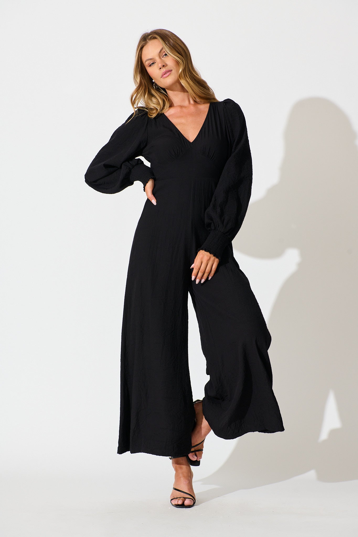 Yasmin Jumpsuit in Black