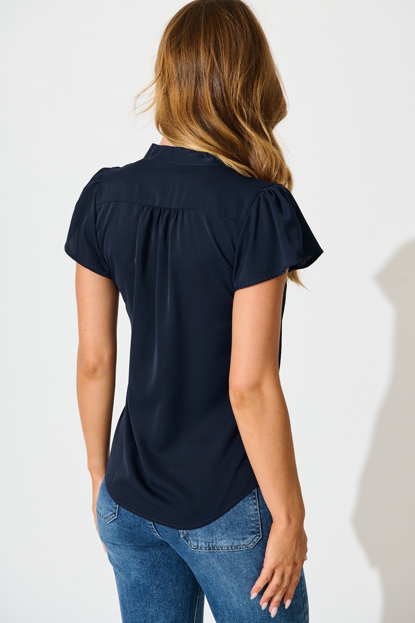 Erin Top in Navy