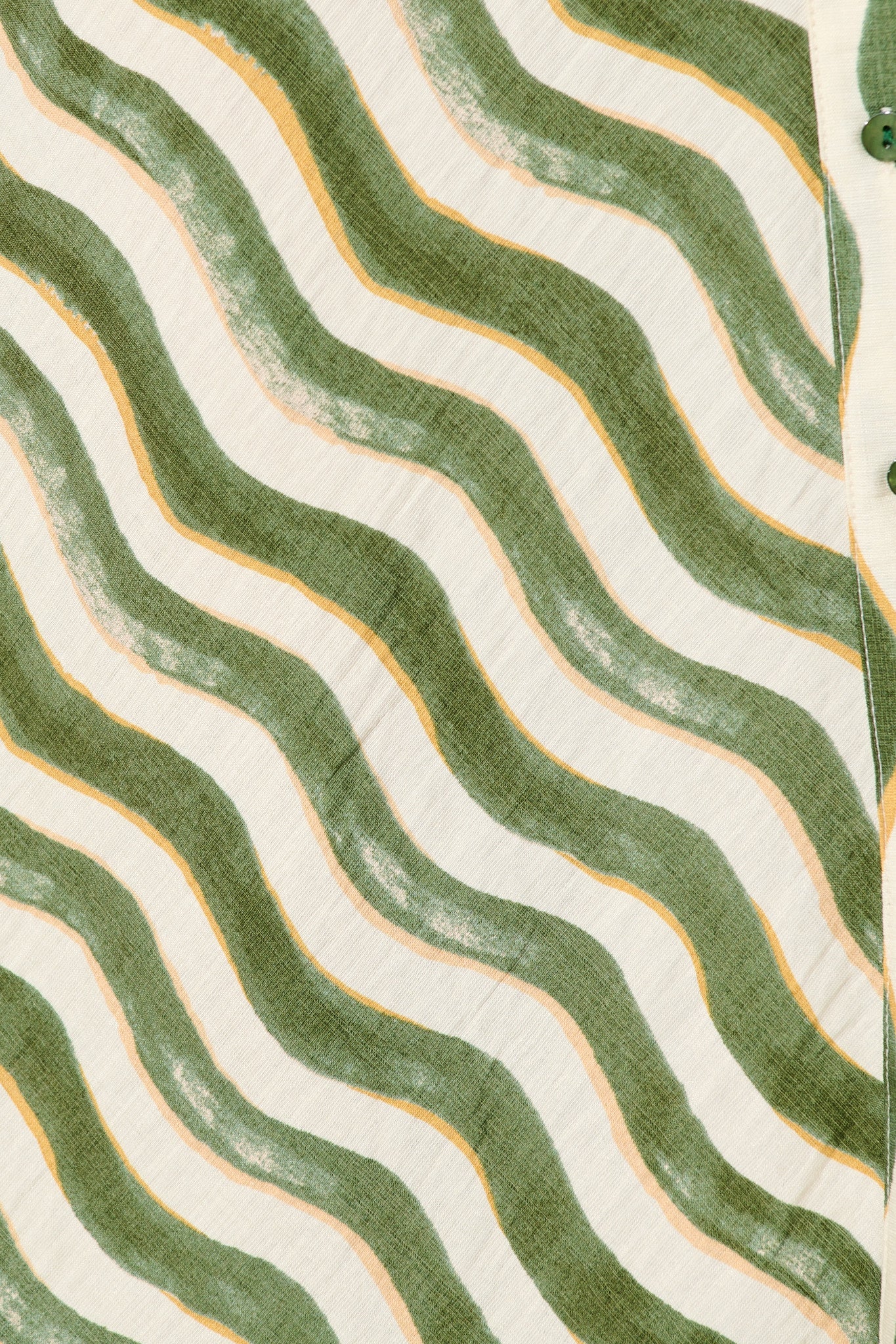 Tia Maxi Shirt Dress in Khaki Swirl Print