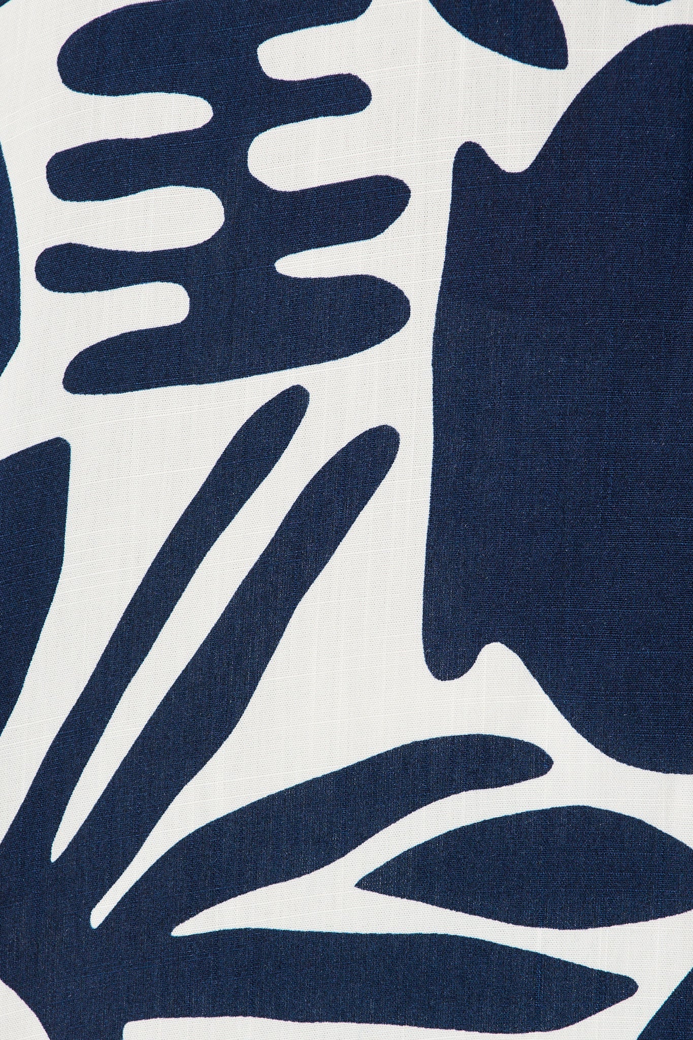 Celia Shirt in Navy and White Print