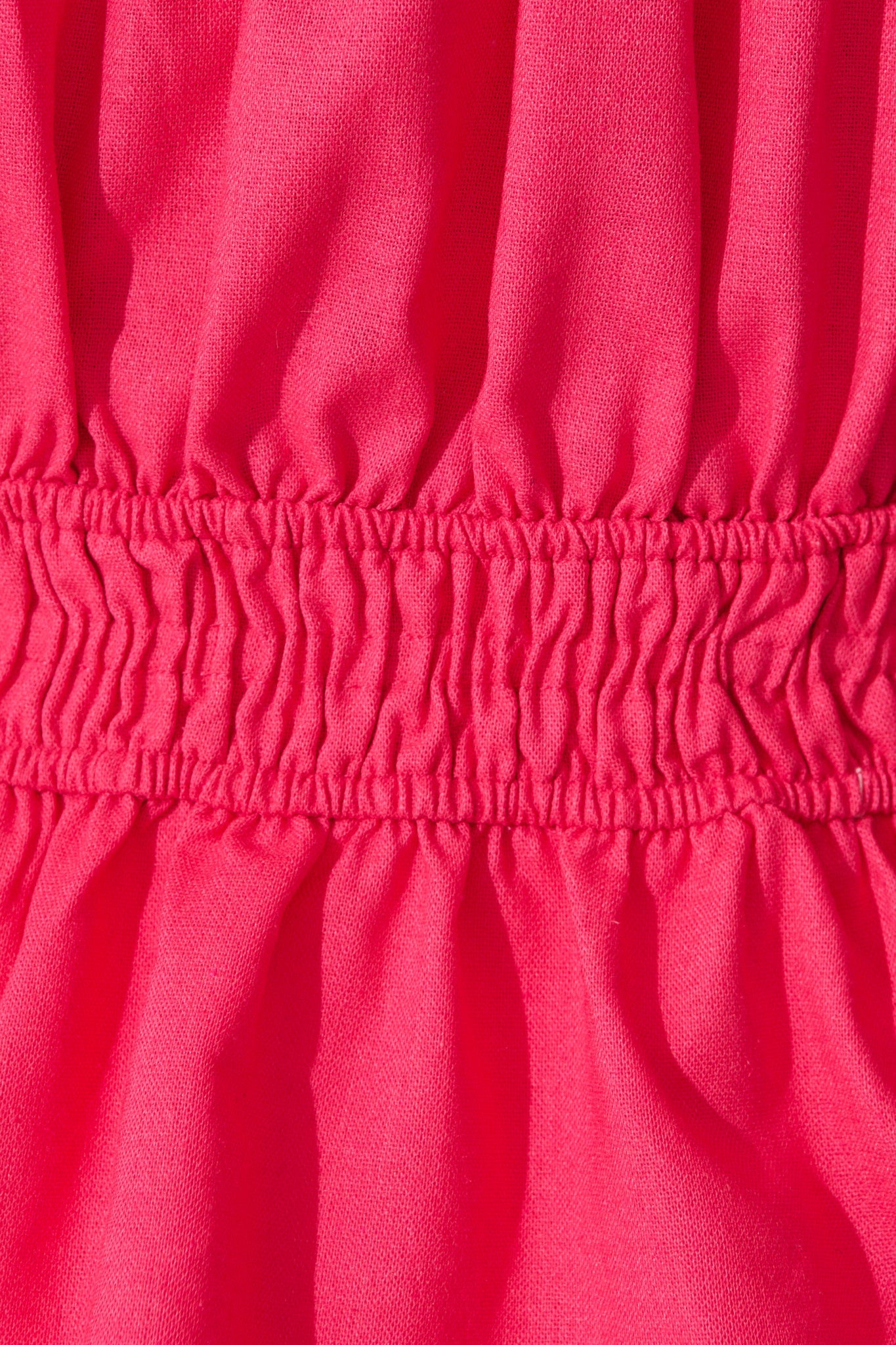 Rosella Top in Pink Linen Blend