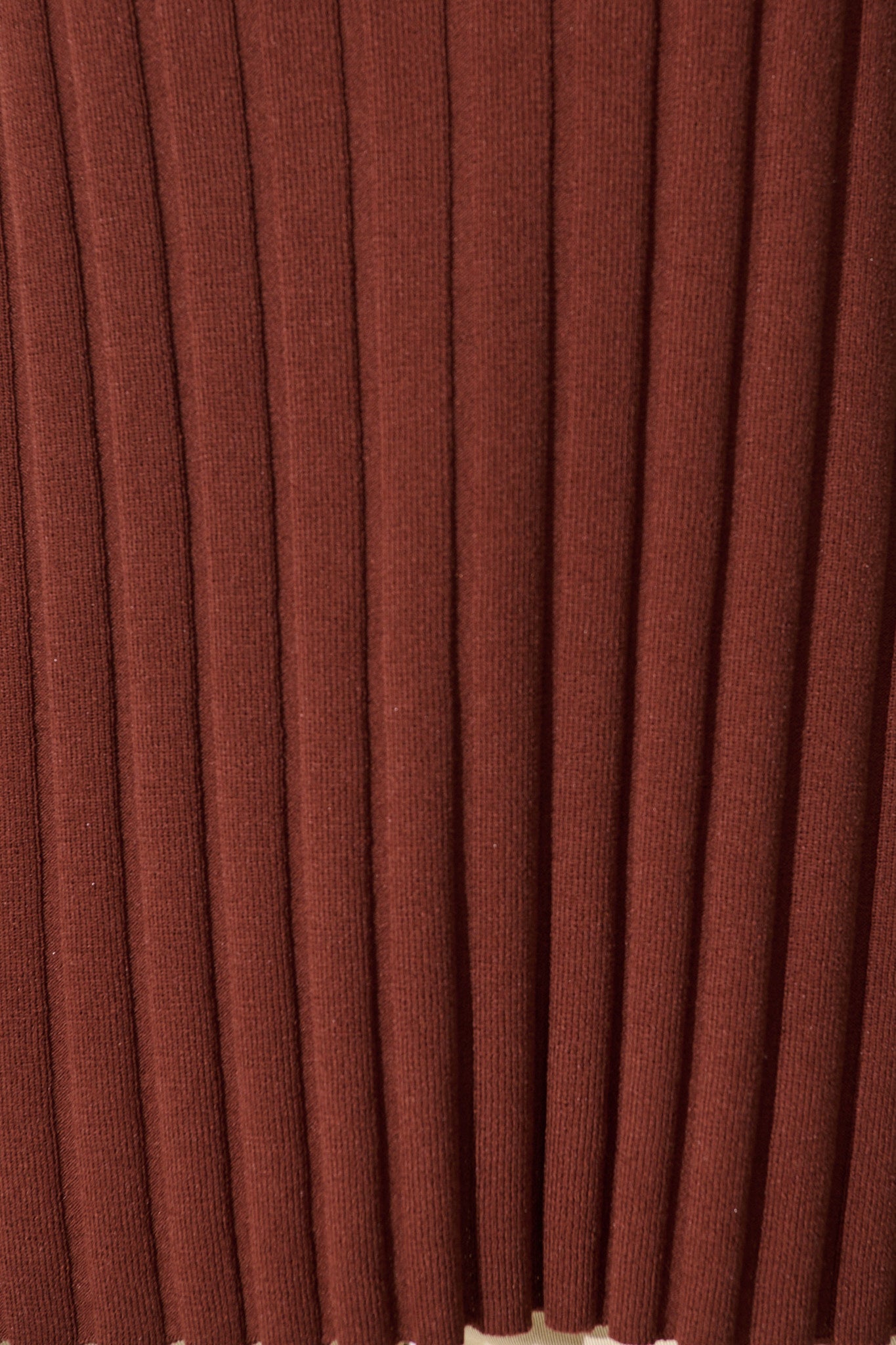 Solange Knit Top in Chocolate