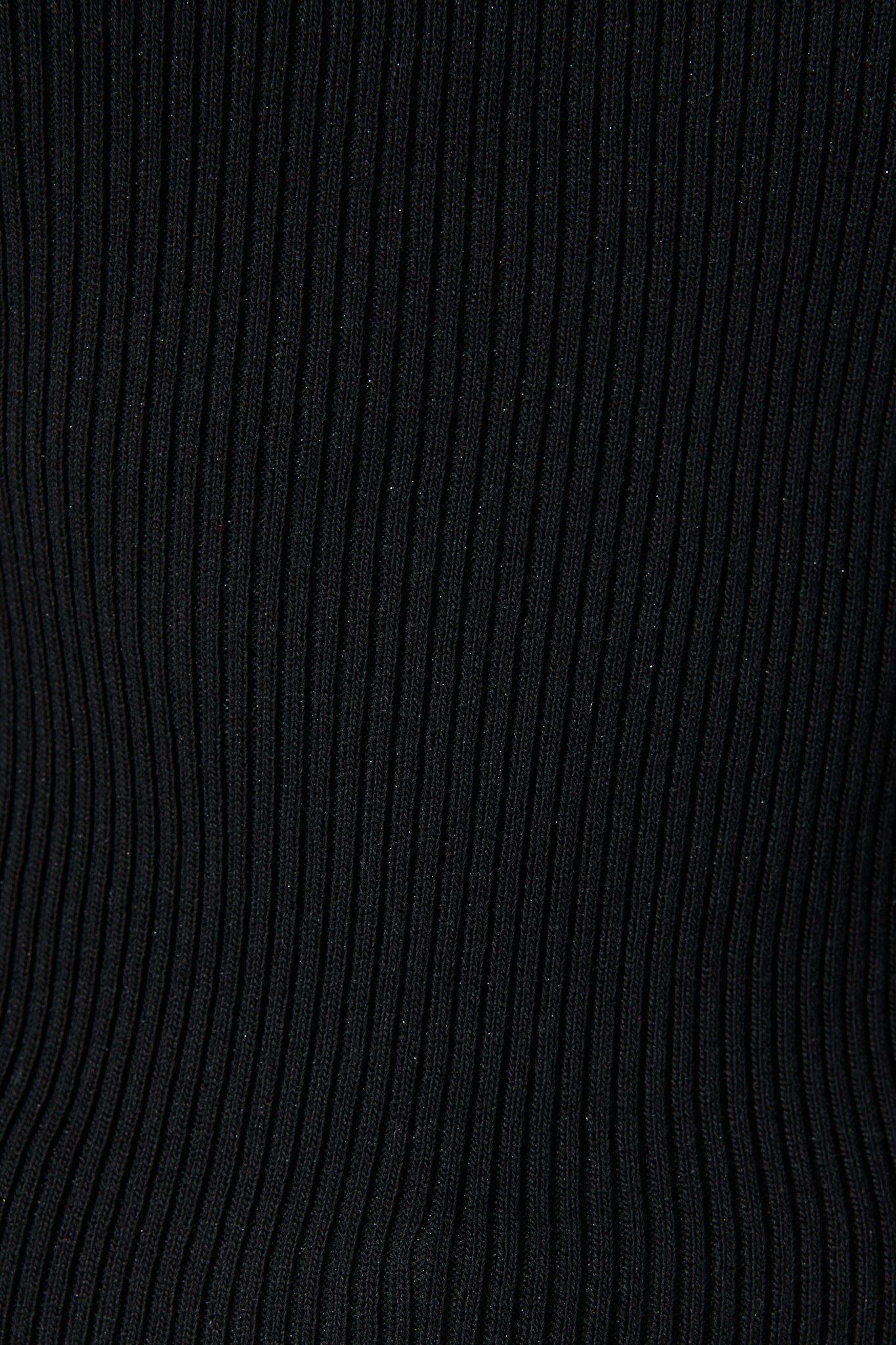 Radiant Tank Top in Black Cotton Blend