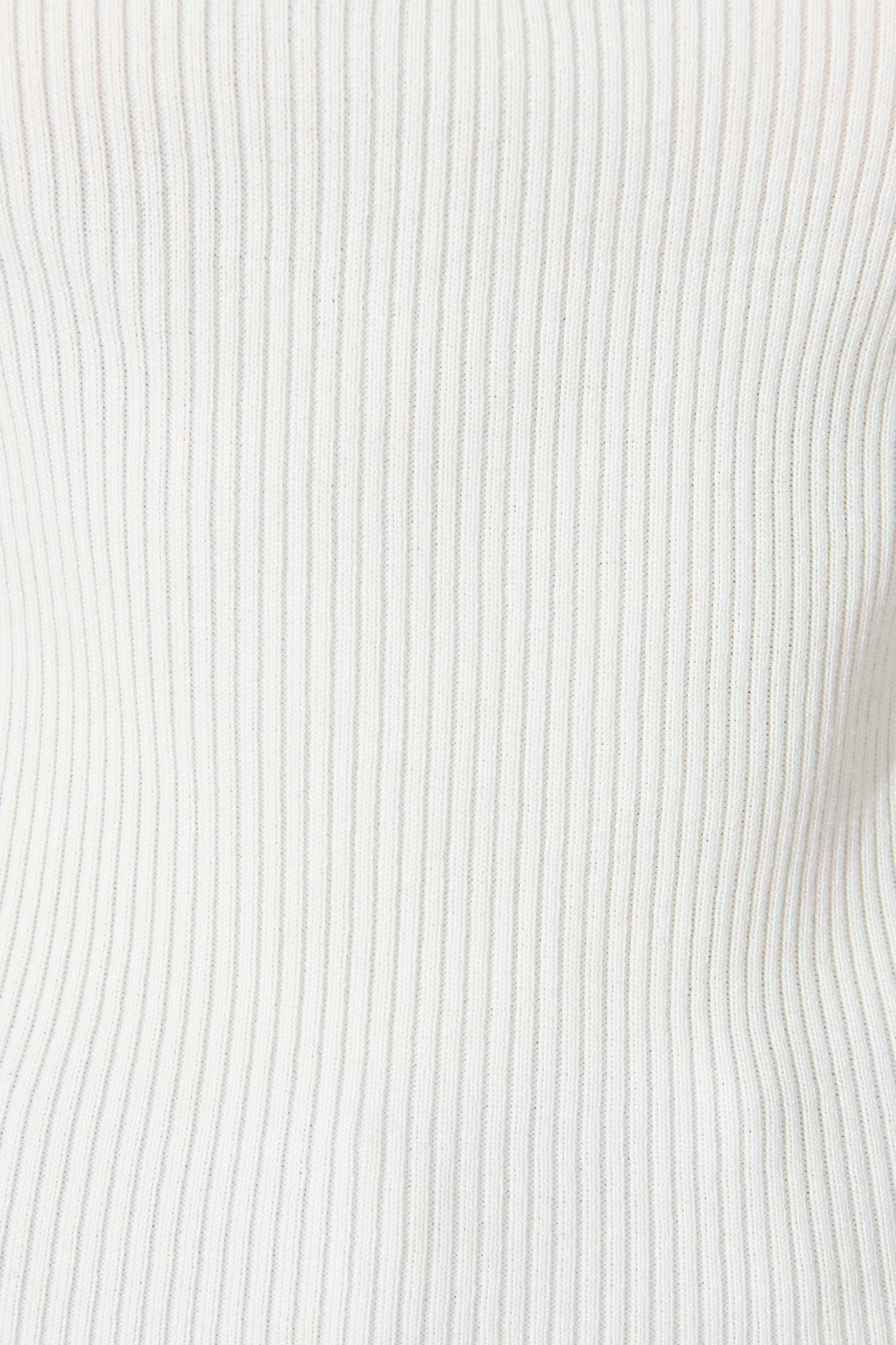 Radiant Tank Top in White Cotton Blend