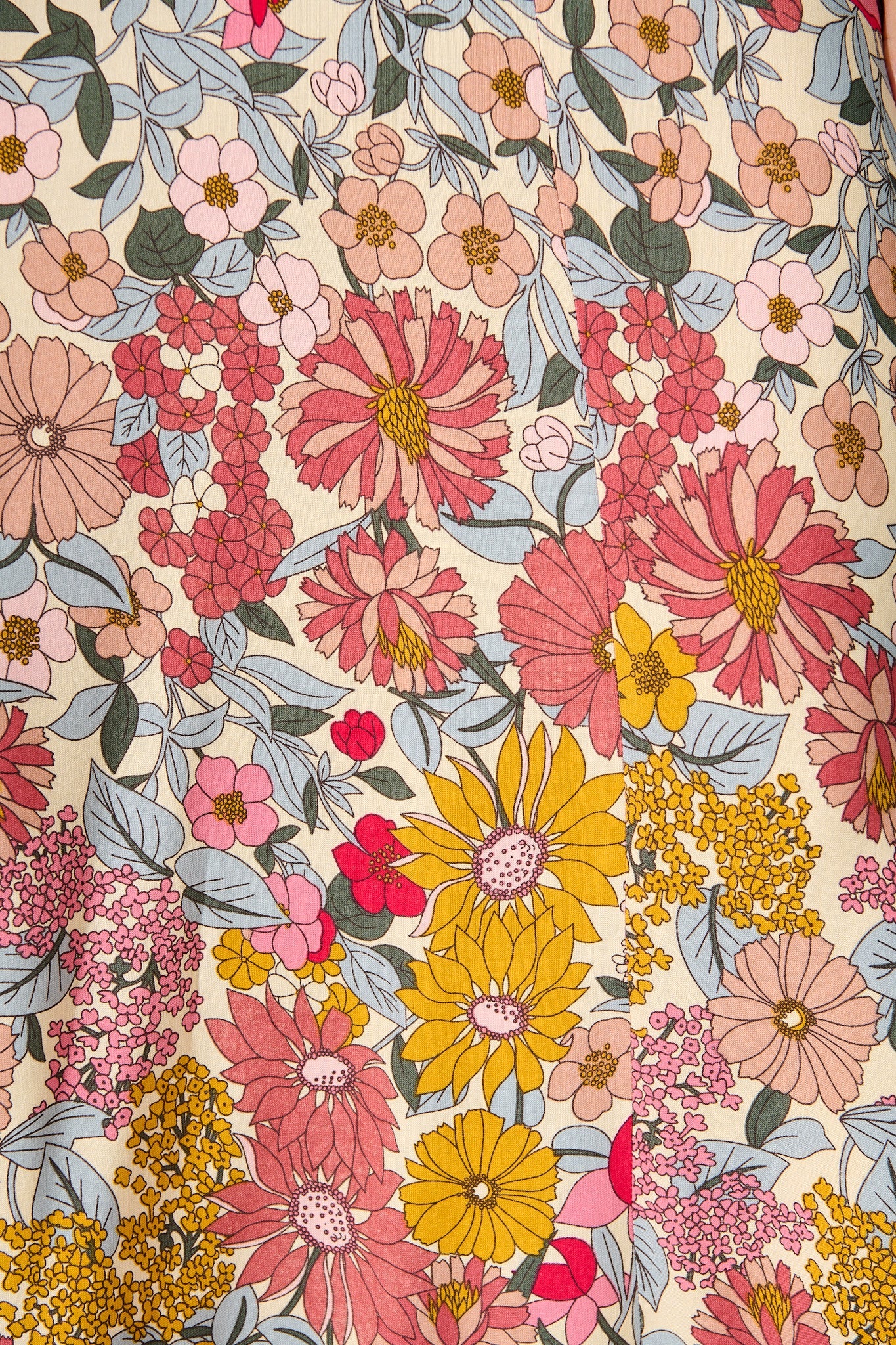 Nerissa Maxi Dress in Multi Floral