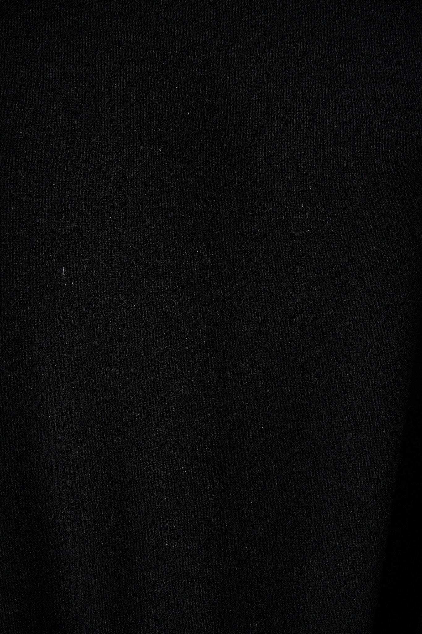 Nyomi Knit in Black with Embroidered Sleeve Wool Blend
