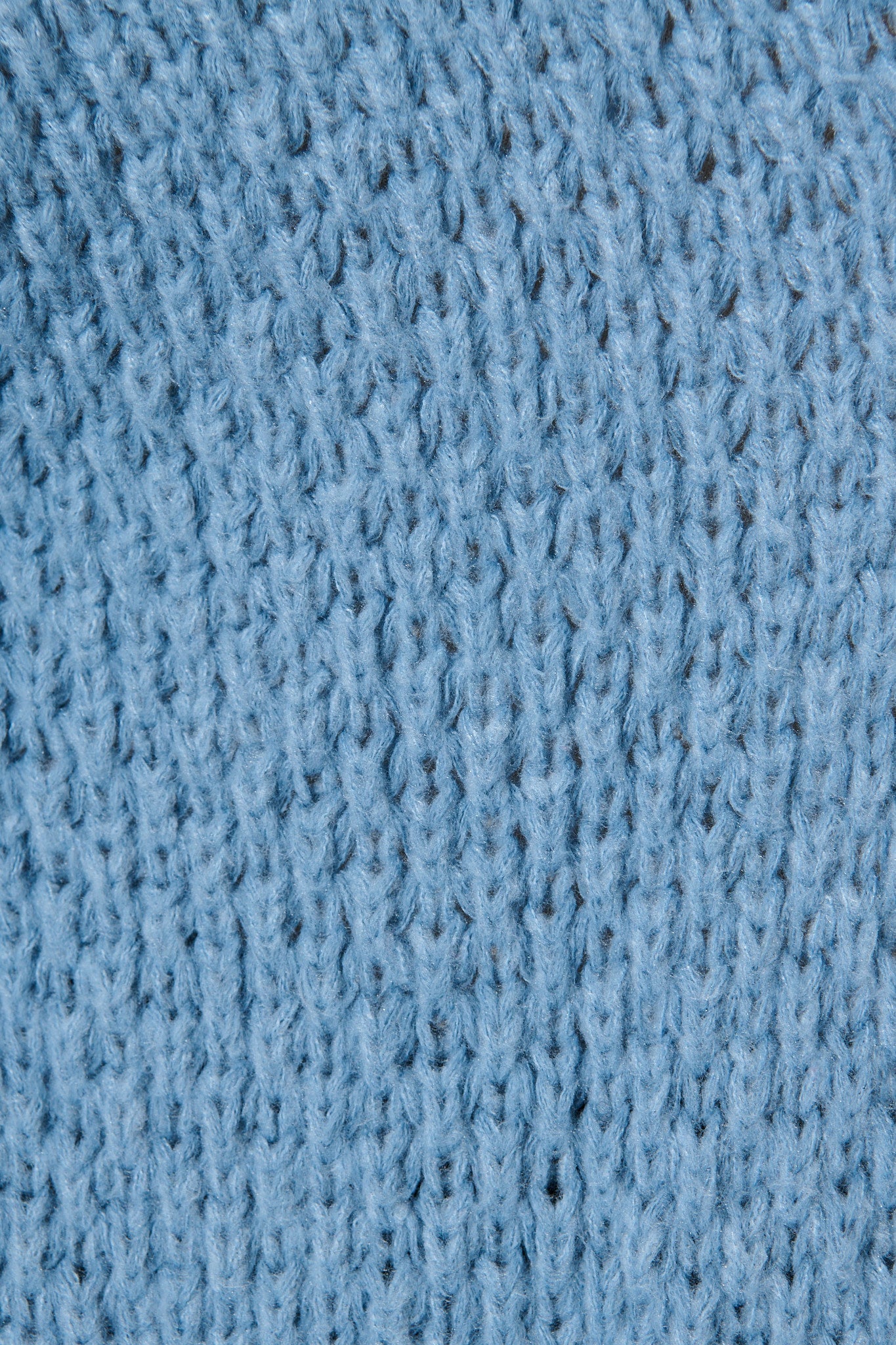 Tranquil Knit Cardigan in Dusty Blue Wool Blend