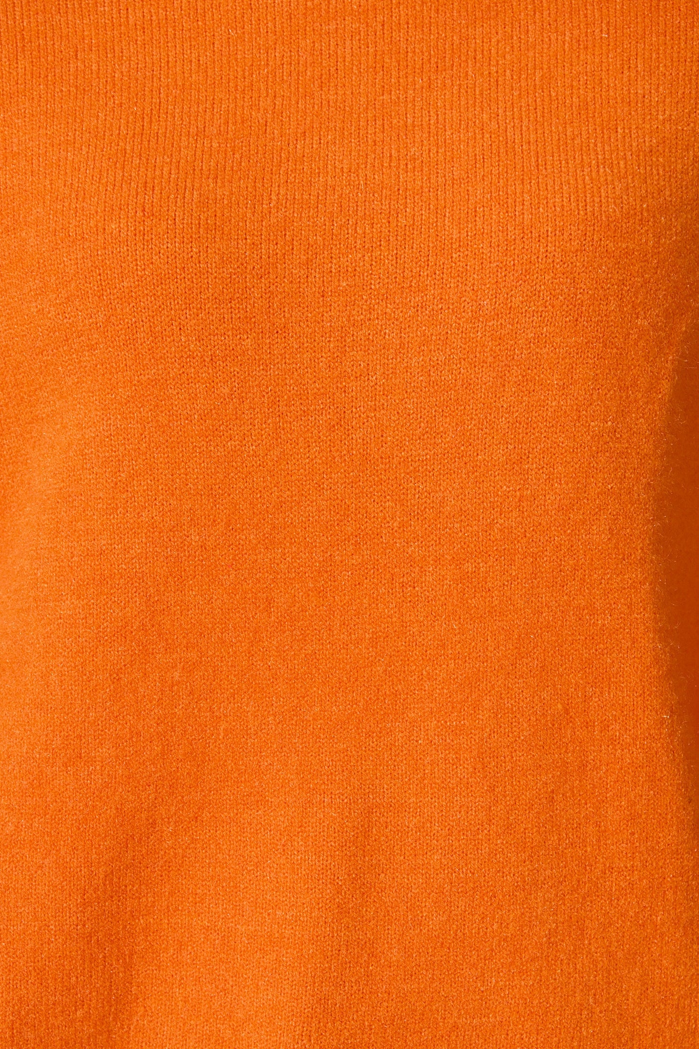 Rochelle Knit In Tangerine Wool Blend