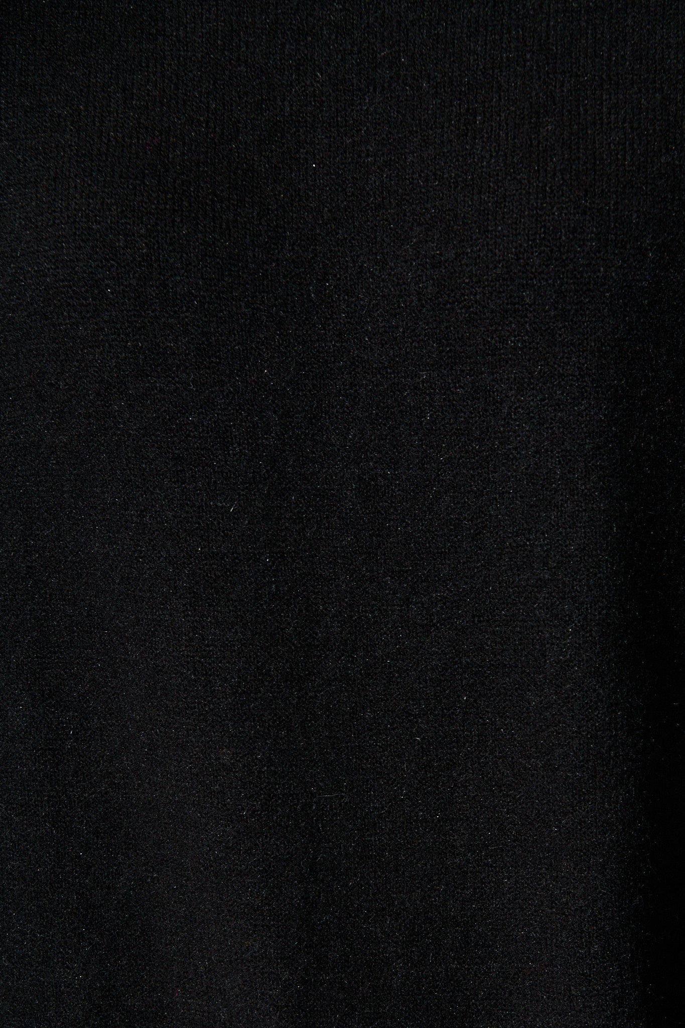 Nessa Knit In Black Wool Blend