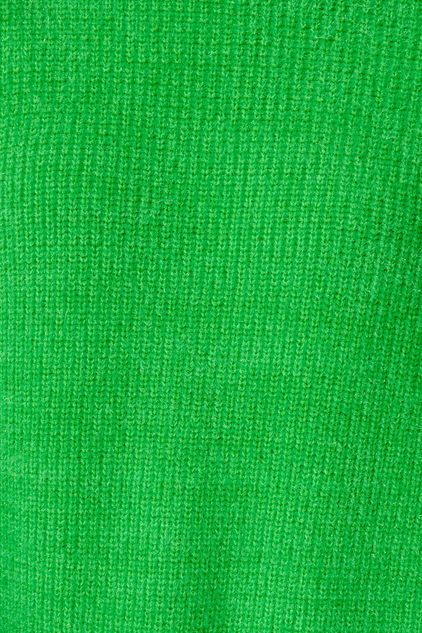Arla Knit In Green Wool Blend