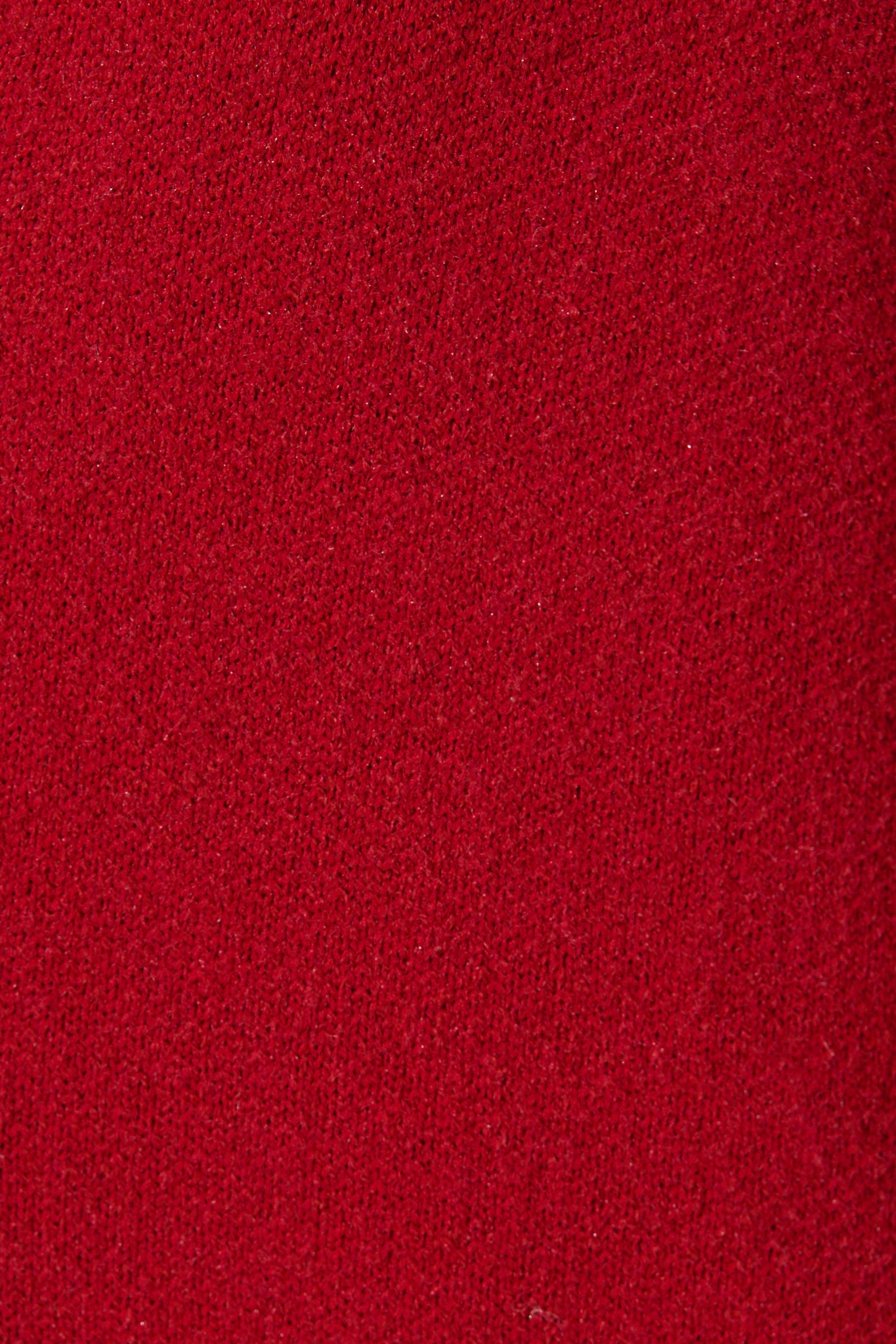 Varney Knit Cardigan in Red Wool Blend